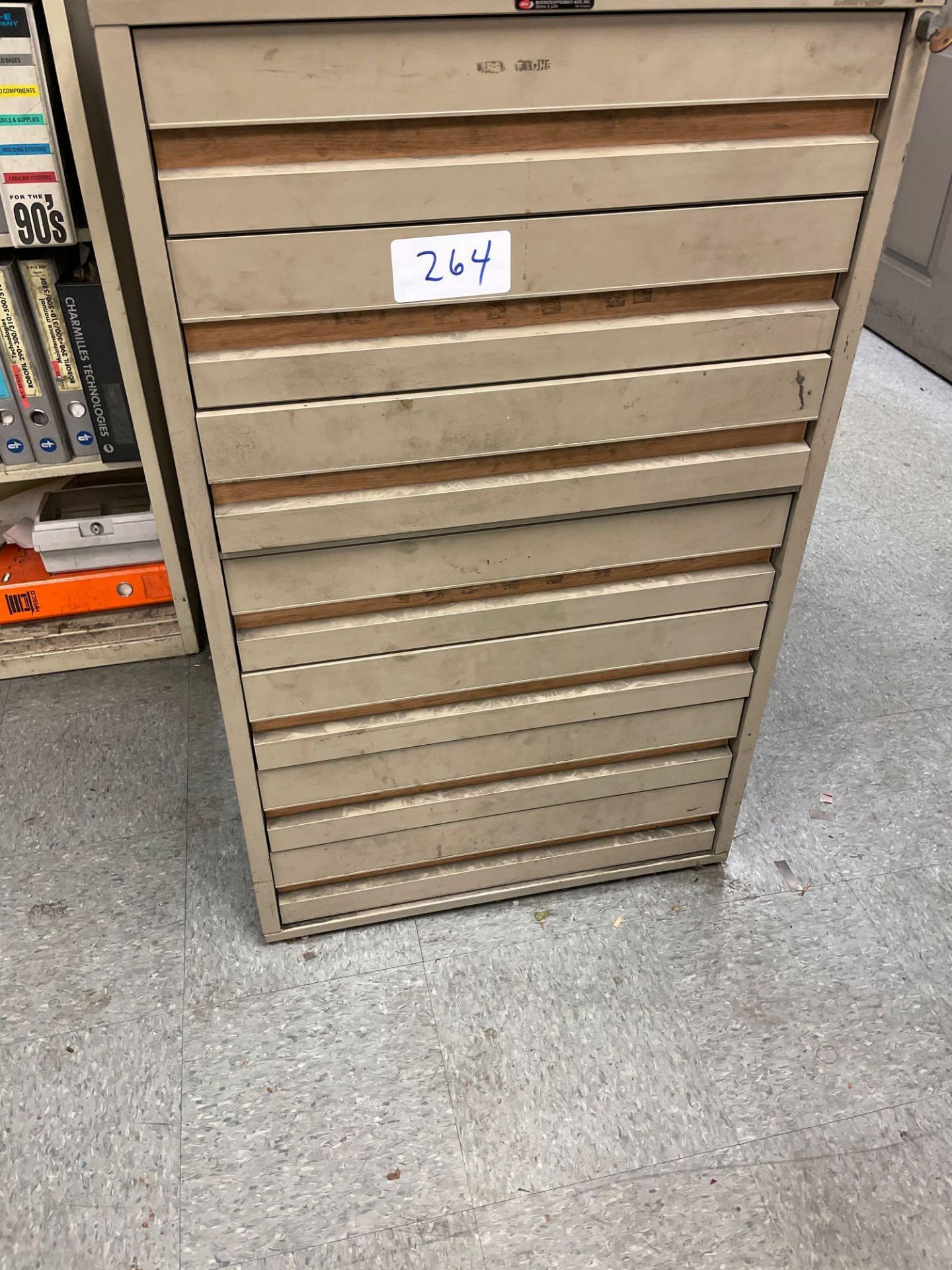 8 Drawer Microform Cabinet