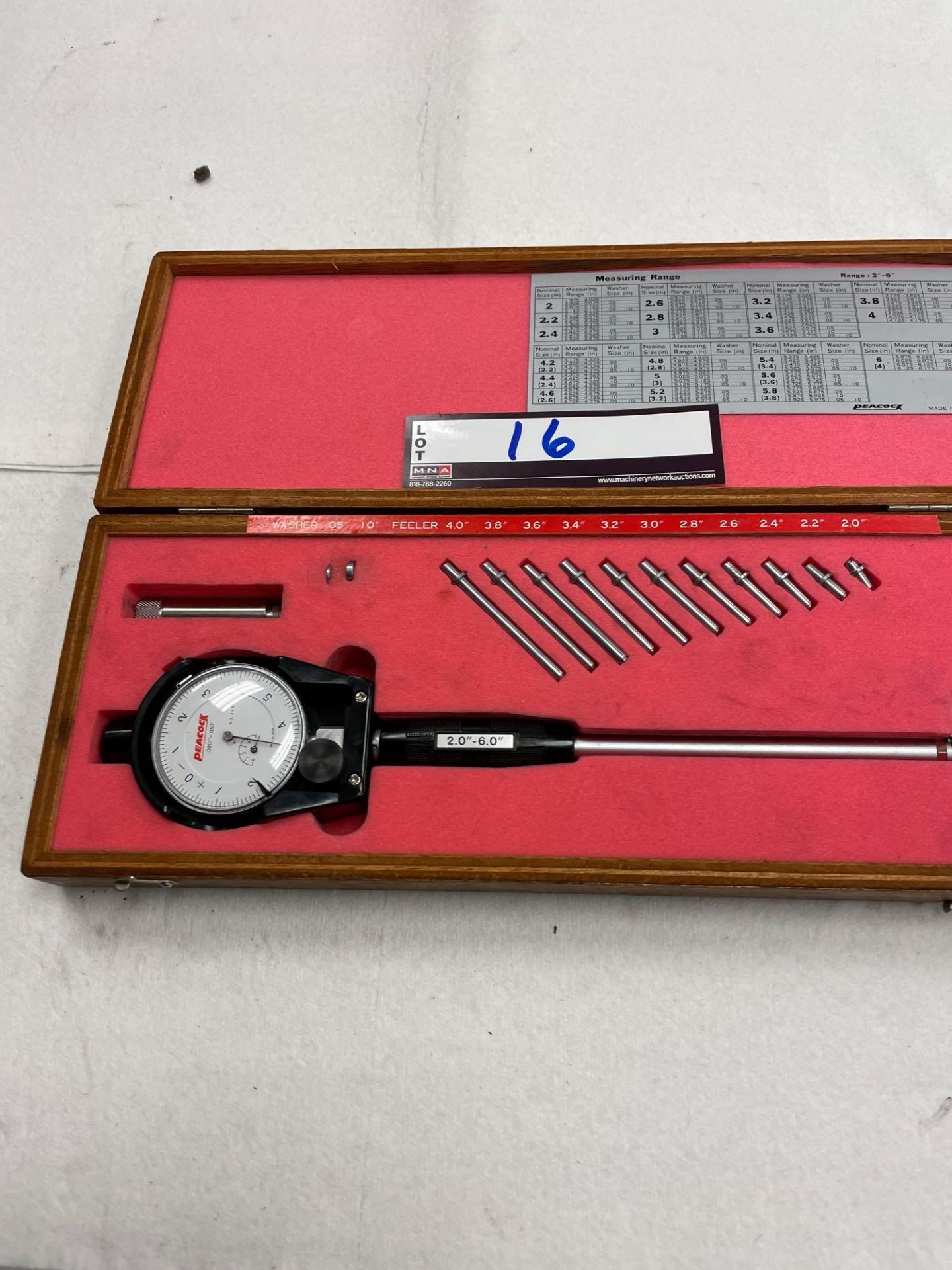 Peacock 2” - 6” Bore Gage - Image 2 of 5