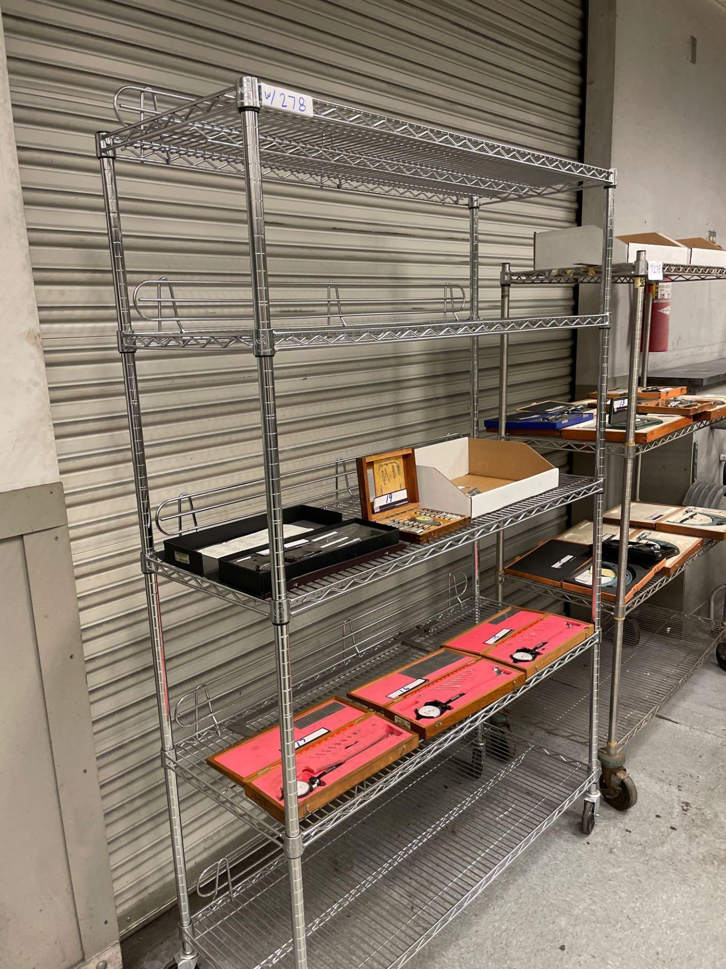 (3) Rolling Wire Racks - Image 4 of 4