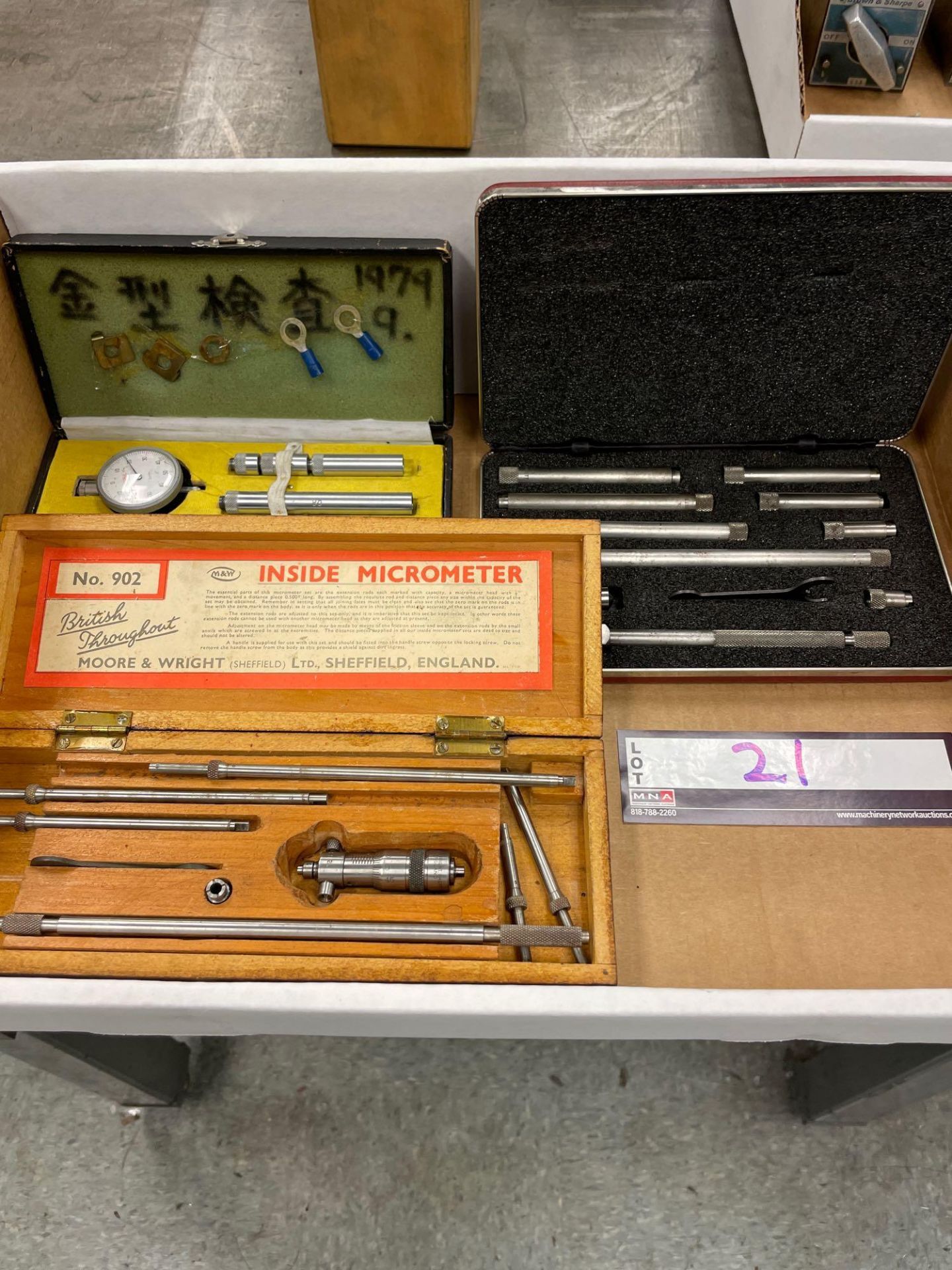 Assorted Inside Micrometers