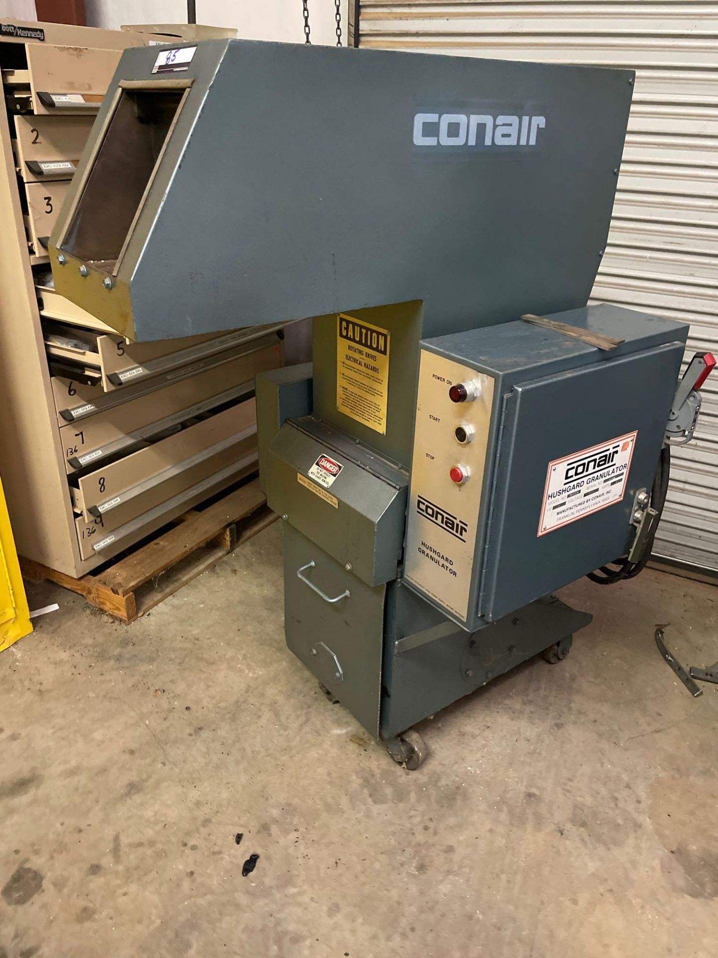 Conair 72000402 Granulator, s/n 1-0085