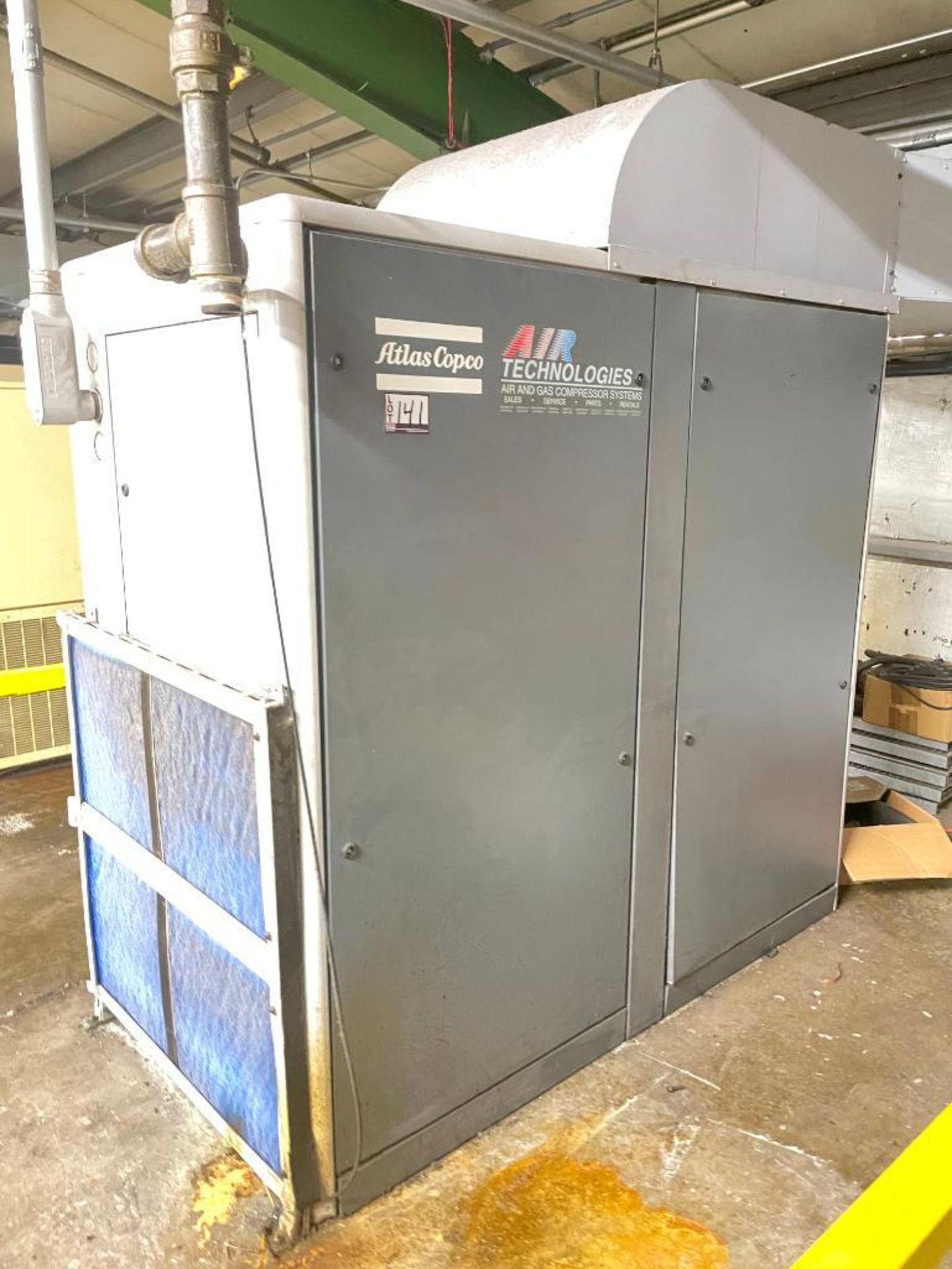 Atlas Copco GA 75 Air Compressor, s/n AII 476968, New 2003 - Image 3 of 6