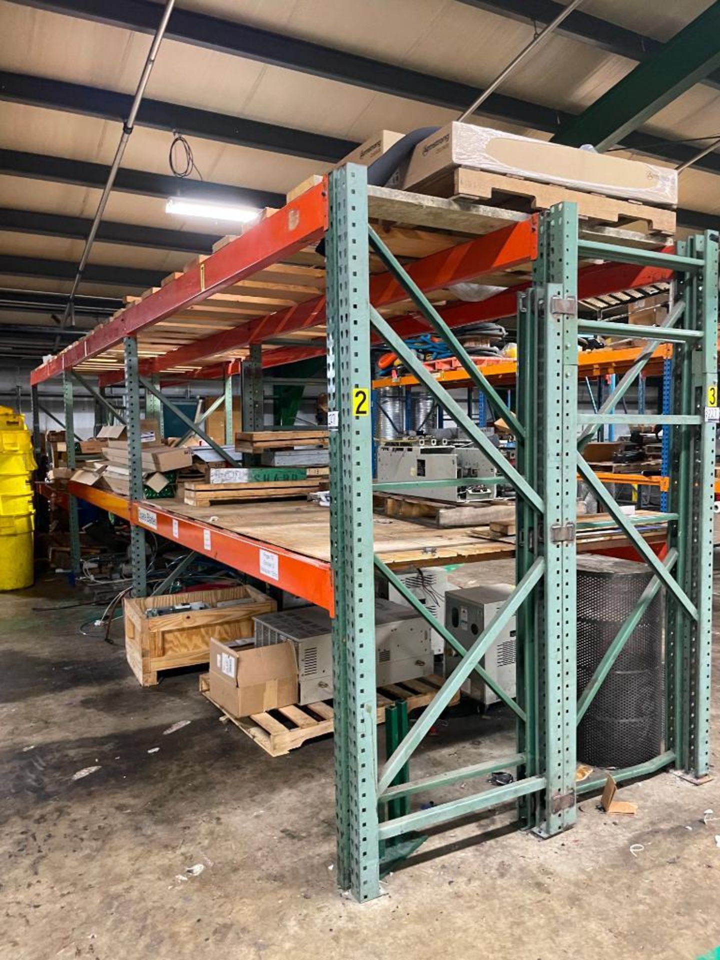 6 Sections of Pallet Racks with Content - Image 2 of 4