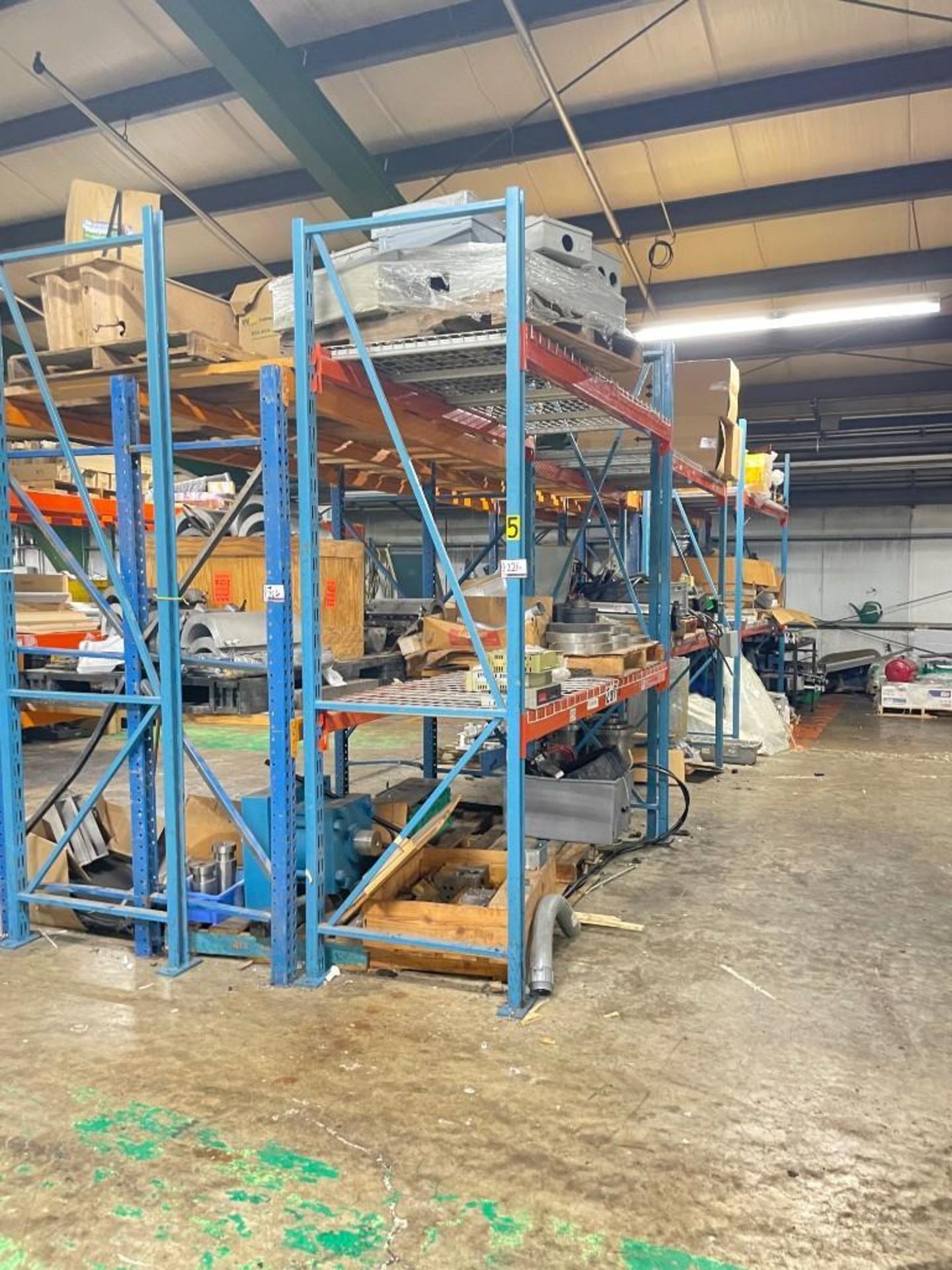 6 Sections of Pallet Racks with Content - Image 2 of 5