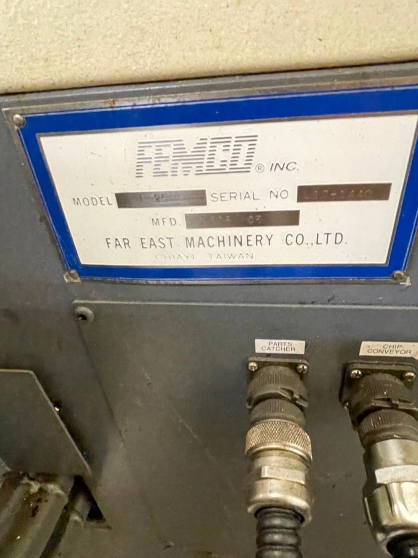 Femco HL-25 CNC Lathe, s/n L17-1440, New 2008 - Image 13 of 13