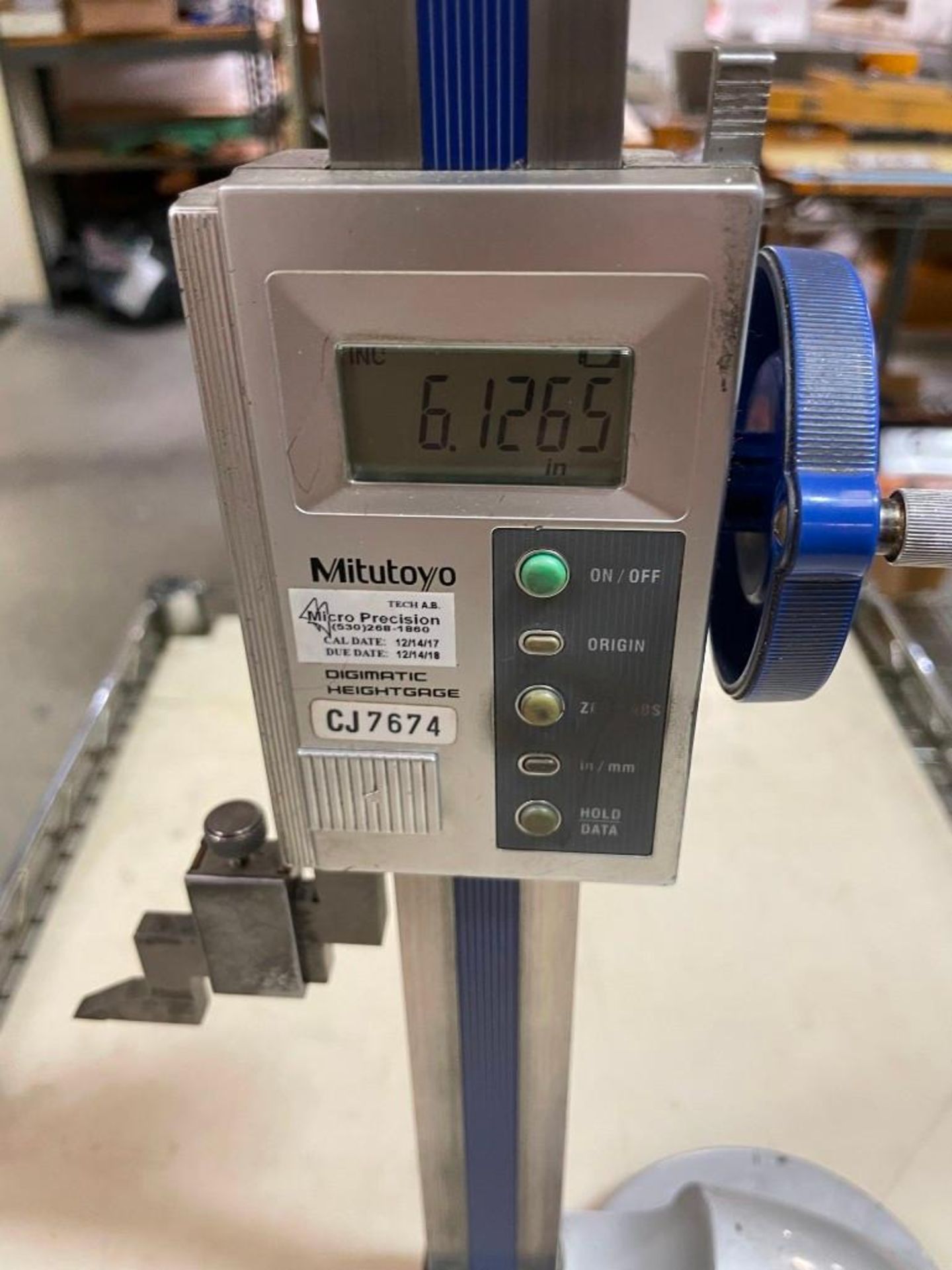 Mitutoyo HDS Digital Height Gage - Image 3 of 3