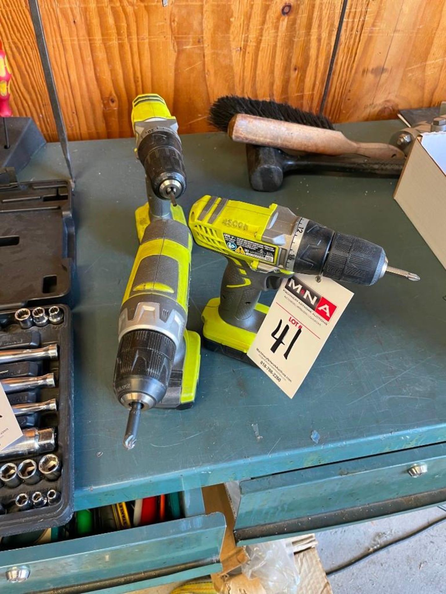 (3) Ryobi Cordless Drills - Image 3 of 3