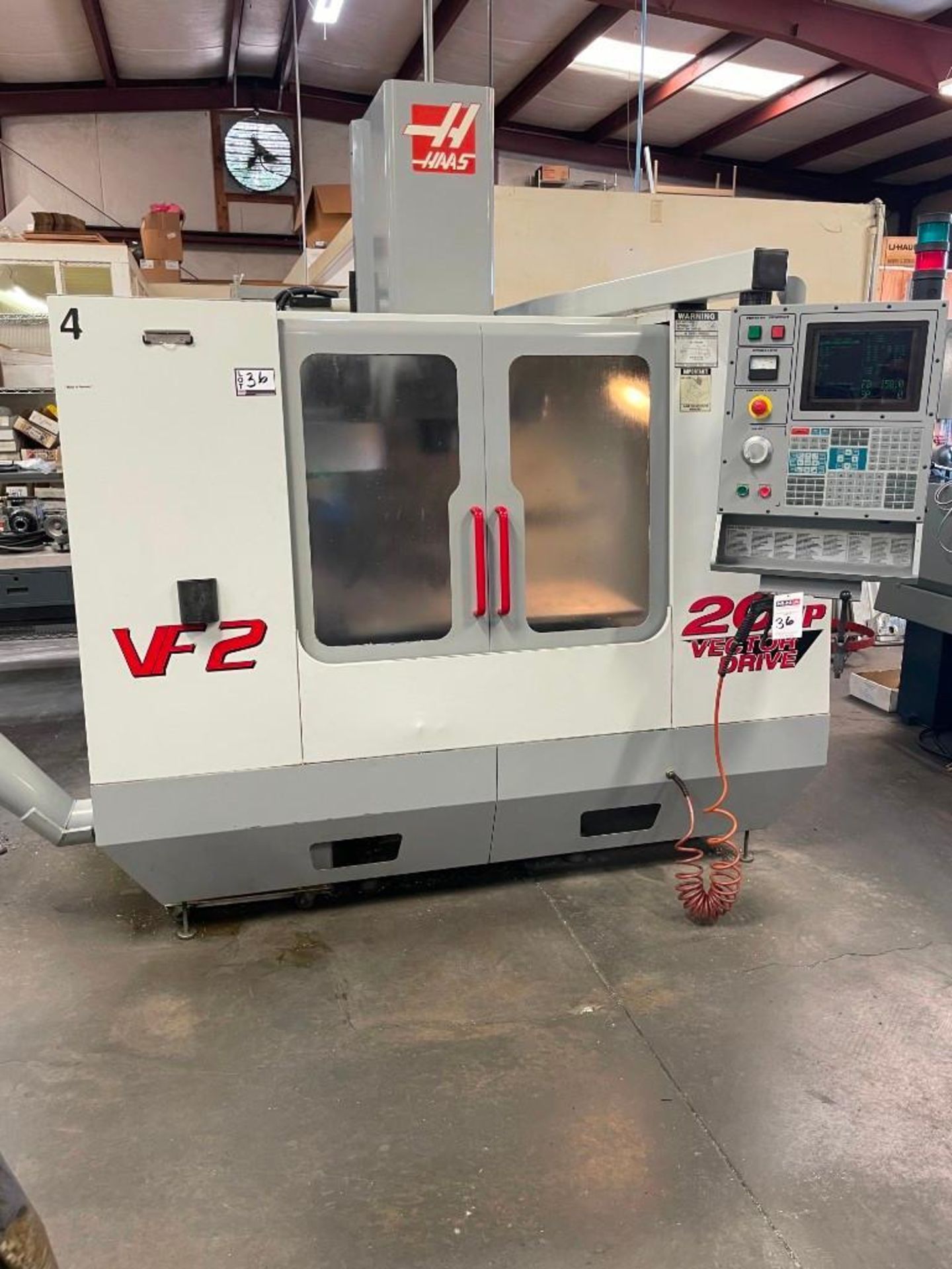 Haas VF-2 Vertical Machining Center, s/n 22728, New 2000 - Image 2 of 7