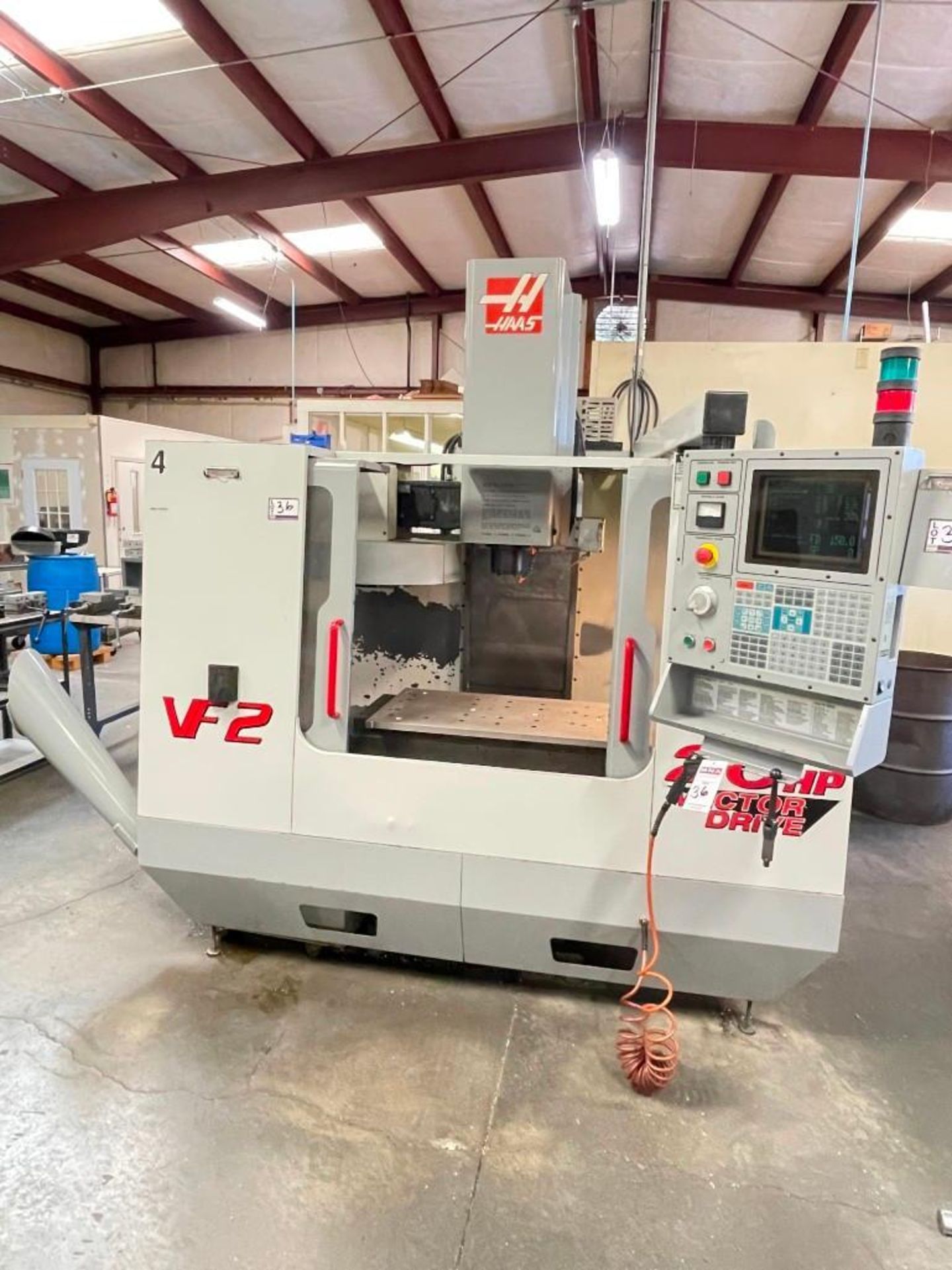 Haas VF-2 Vertical Machining Center, s/n 22728, New 2000 - Image 4 of 7