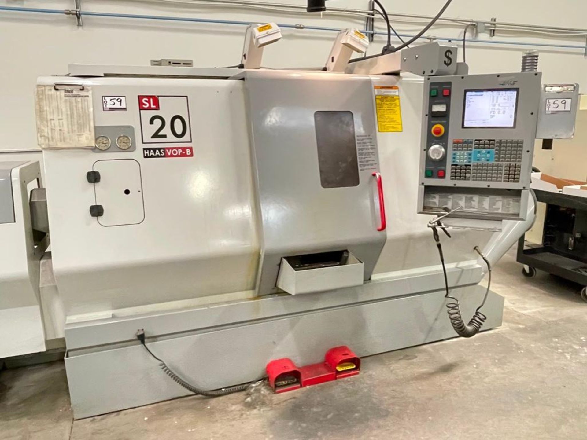 Haas SL-20T VOP B CNC Lathe, s/n 66776, New 2003 *Bar Feed Sold Separately* - Image 5 of 13