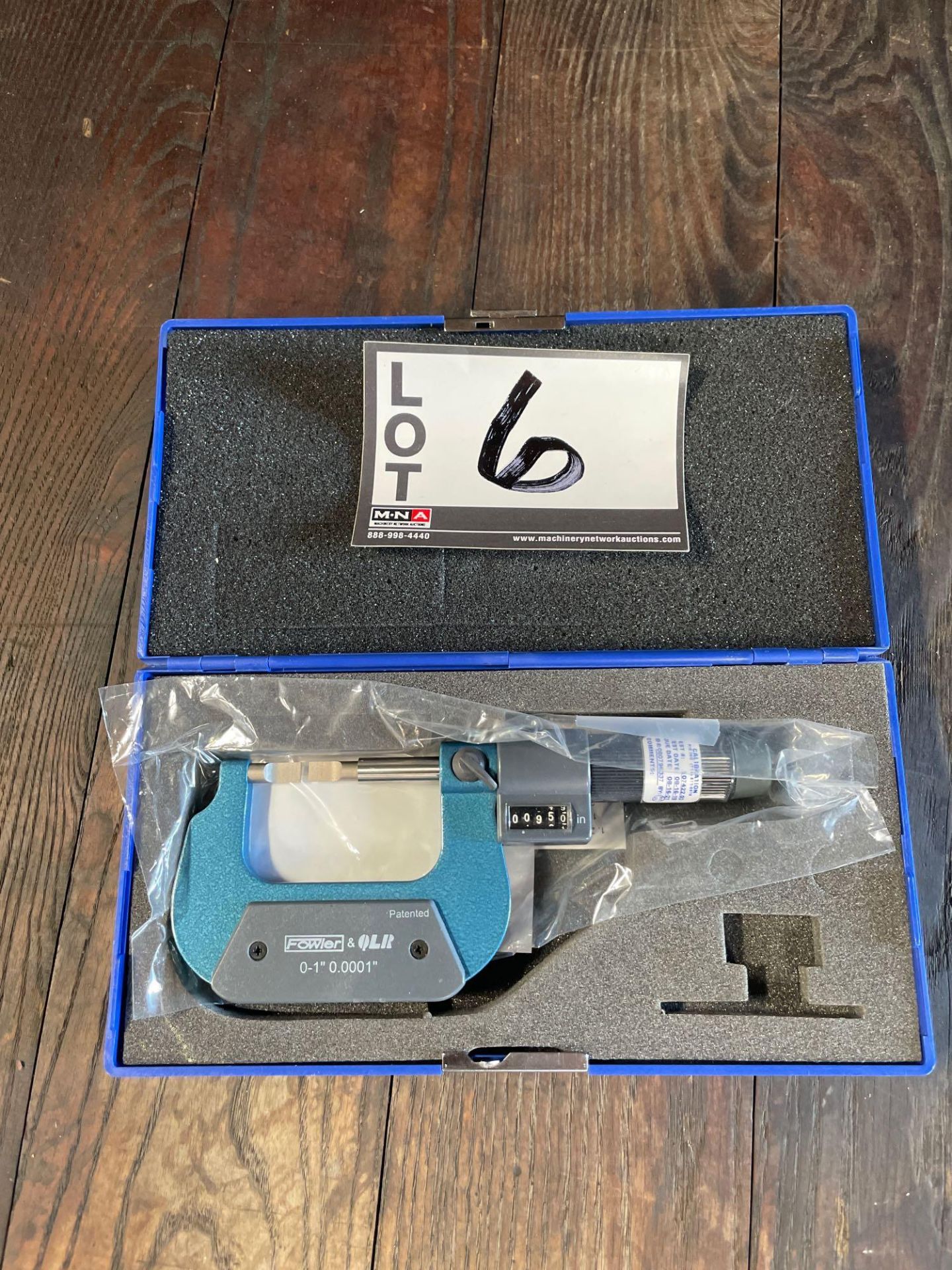 Fowler 0 to 1 Digit Blade Micrometer