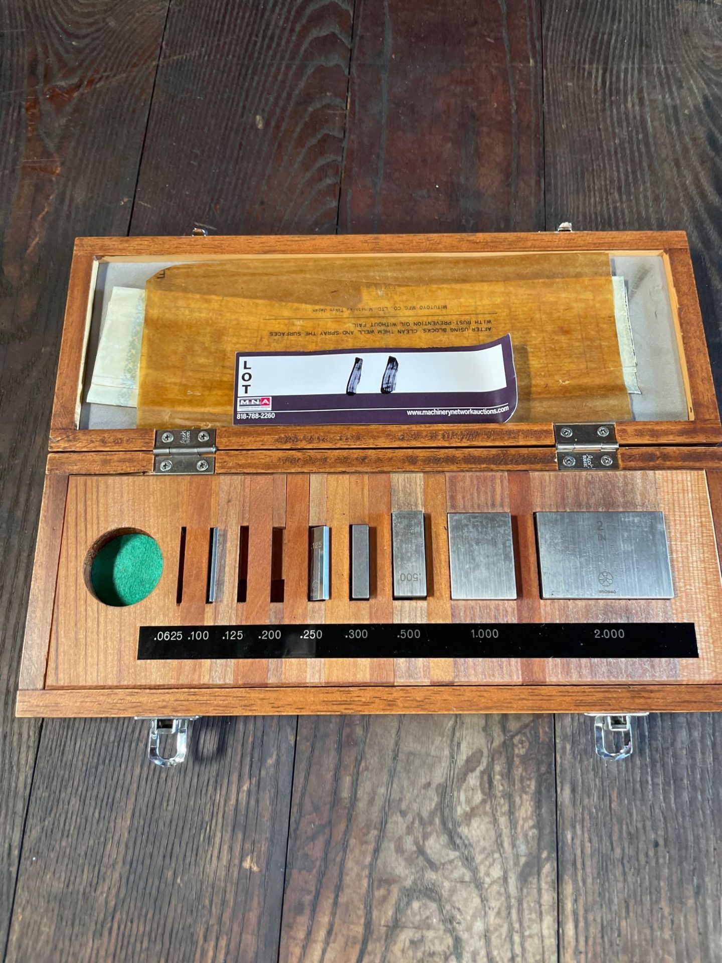 Mitutoyo Gauge Block Set