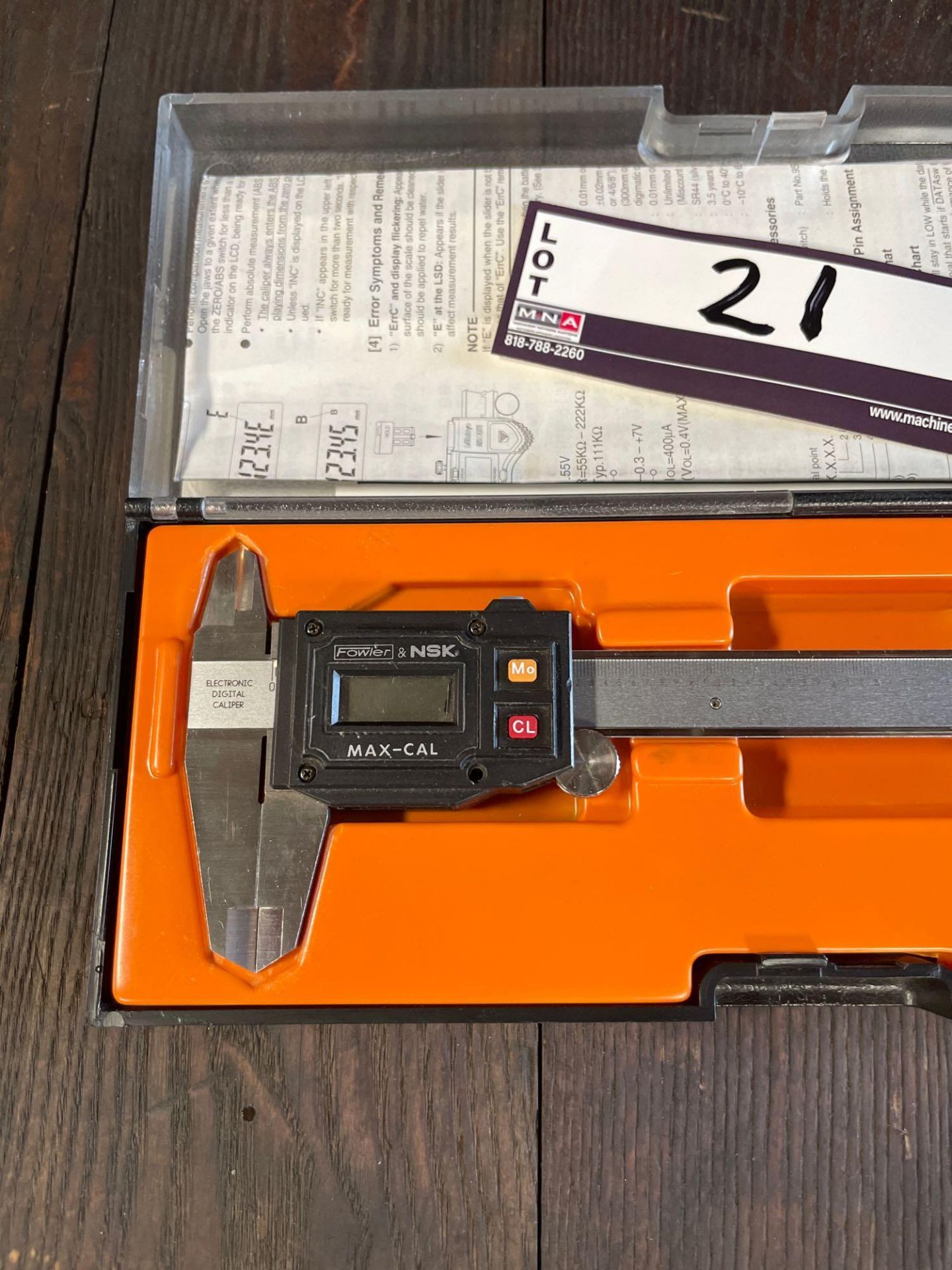 NSK 6� Digital Caliper - Image 4 of 5