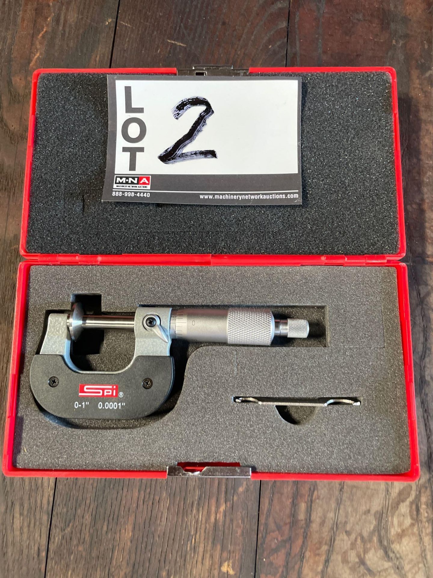 SPI 0- 1" Disc micrometer - Image 2 of 5