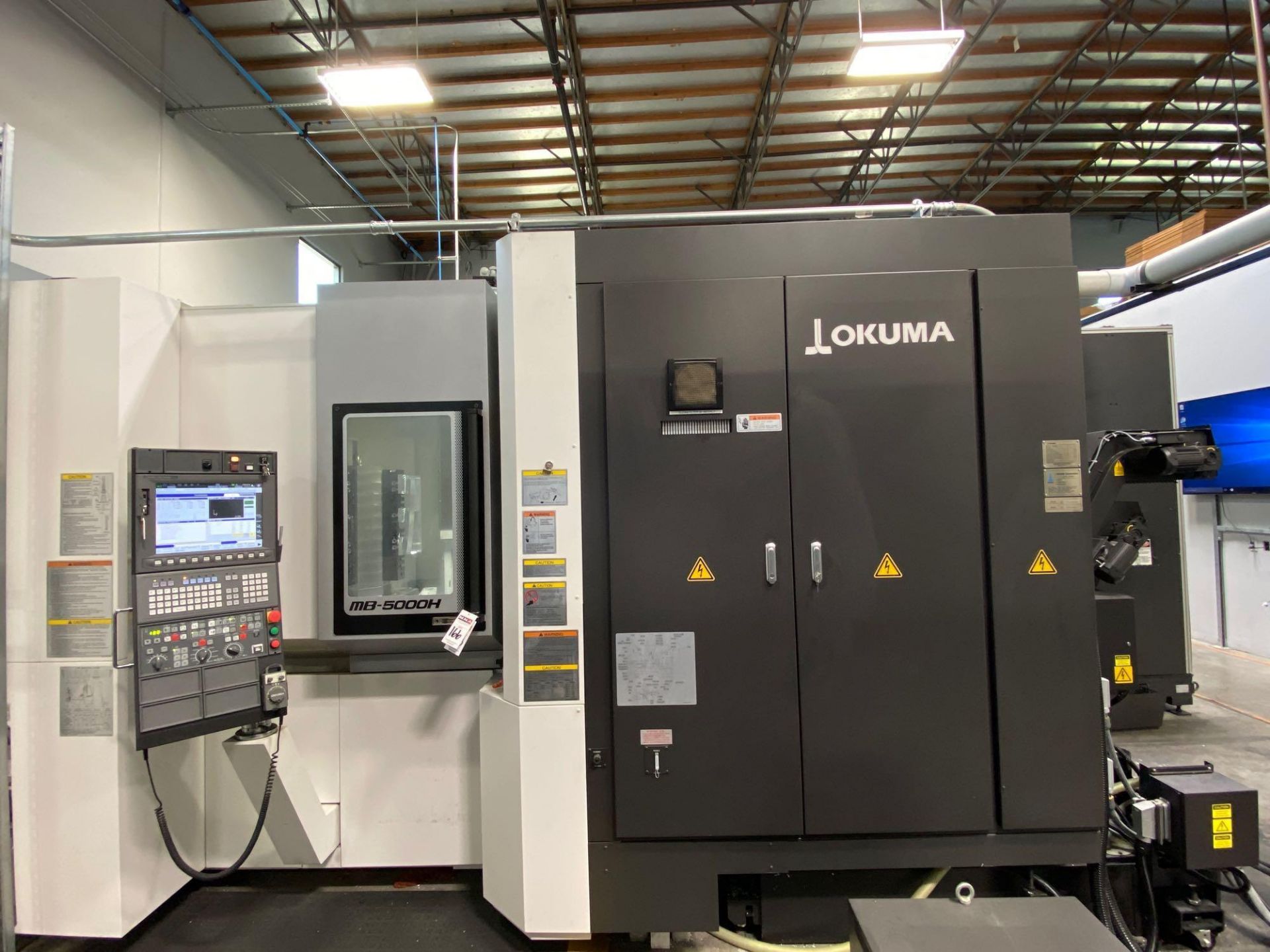 (2) Okuma MB-5000H 4-Axis HMC in F.M.S., OSP-P300MA Ctrl., 30” x 30” x 30” Travels, New 2018 - Image 7 of 32