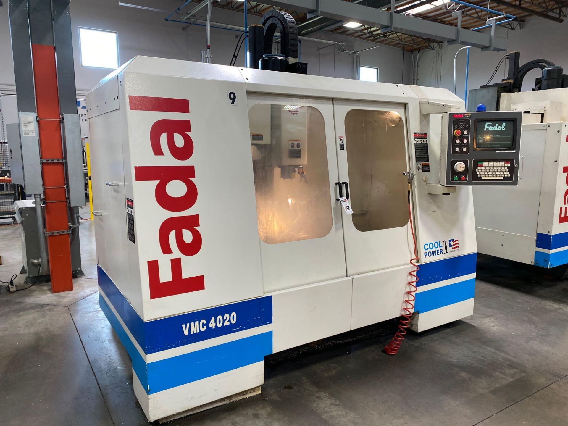 Fadal VMC-4020S 3-Axis VMC, Multi-Processor Control, 40” x 20” x 20” Travels, 10k RPM, CT-40, 21 ATC - Image 2 of 12