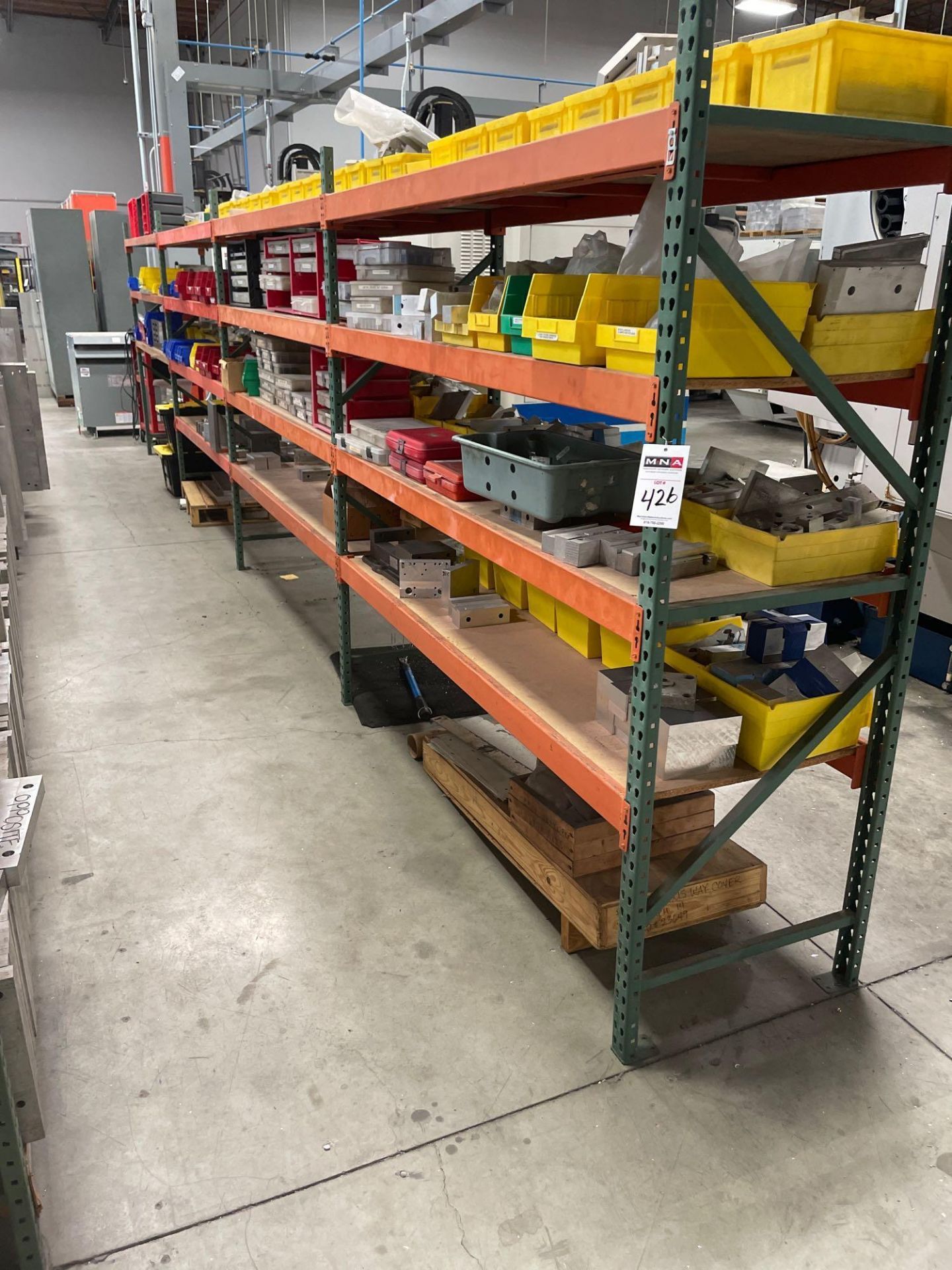 4 Sections of Racking