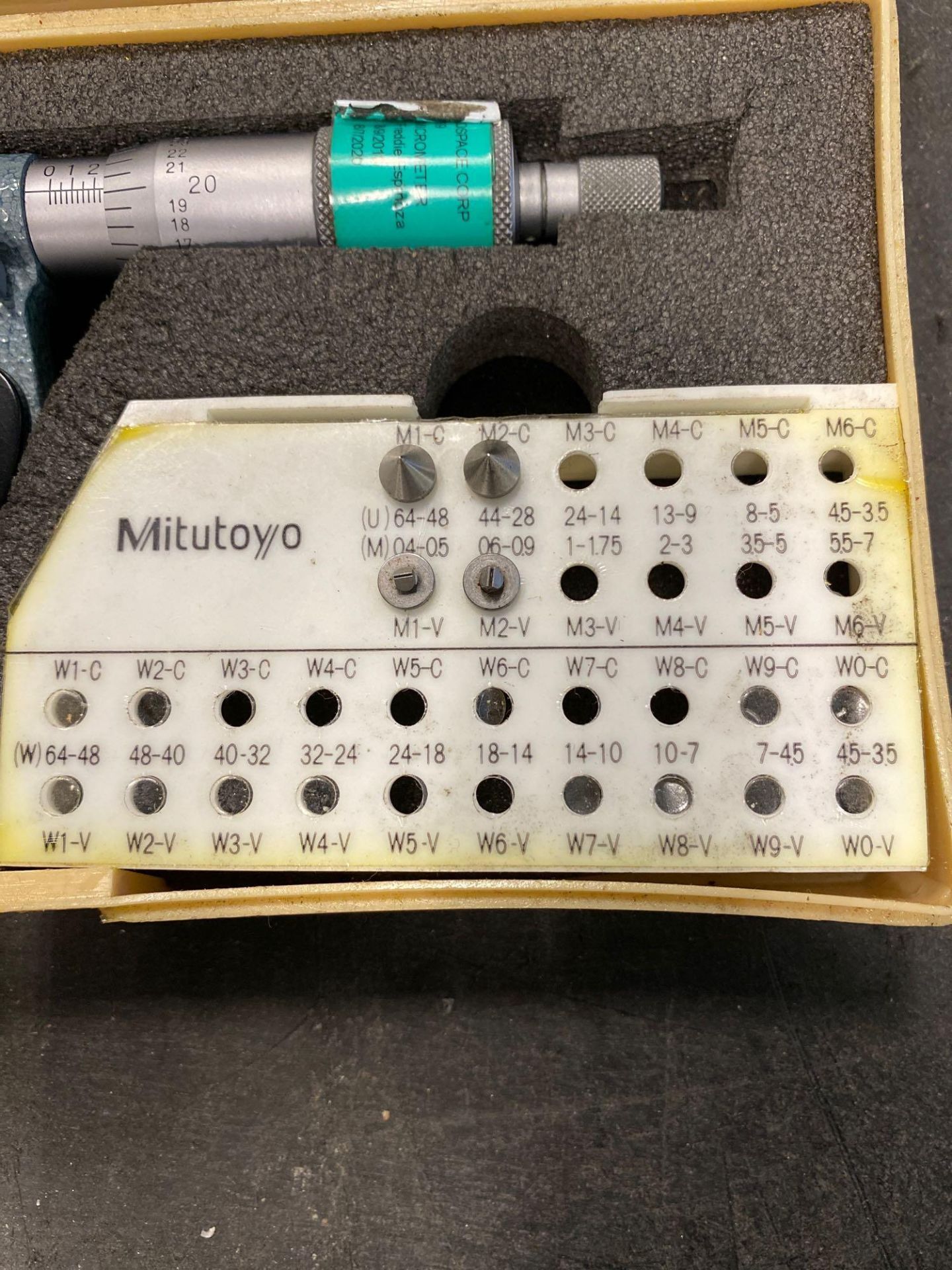 Mitutoyo 0-1” Screw Micrometer - Image 3 of 3