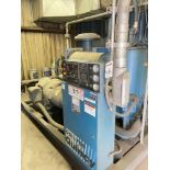 150 HP Quincy QSI-750 Rotary Screw Air Compressor with Parker PTM1000 Refrig. Air Dryer, s/n 33232J