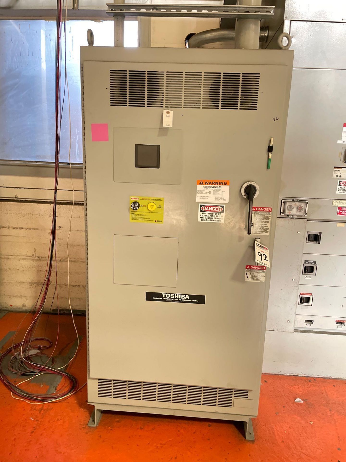 Toshiba Variable Frequency Drive for 500 HP motor
