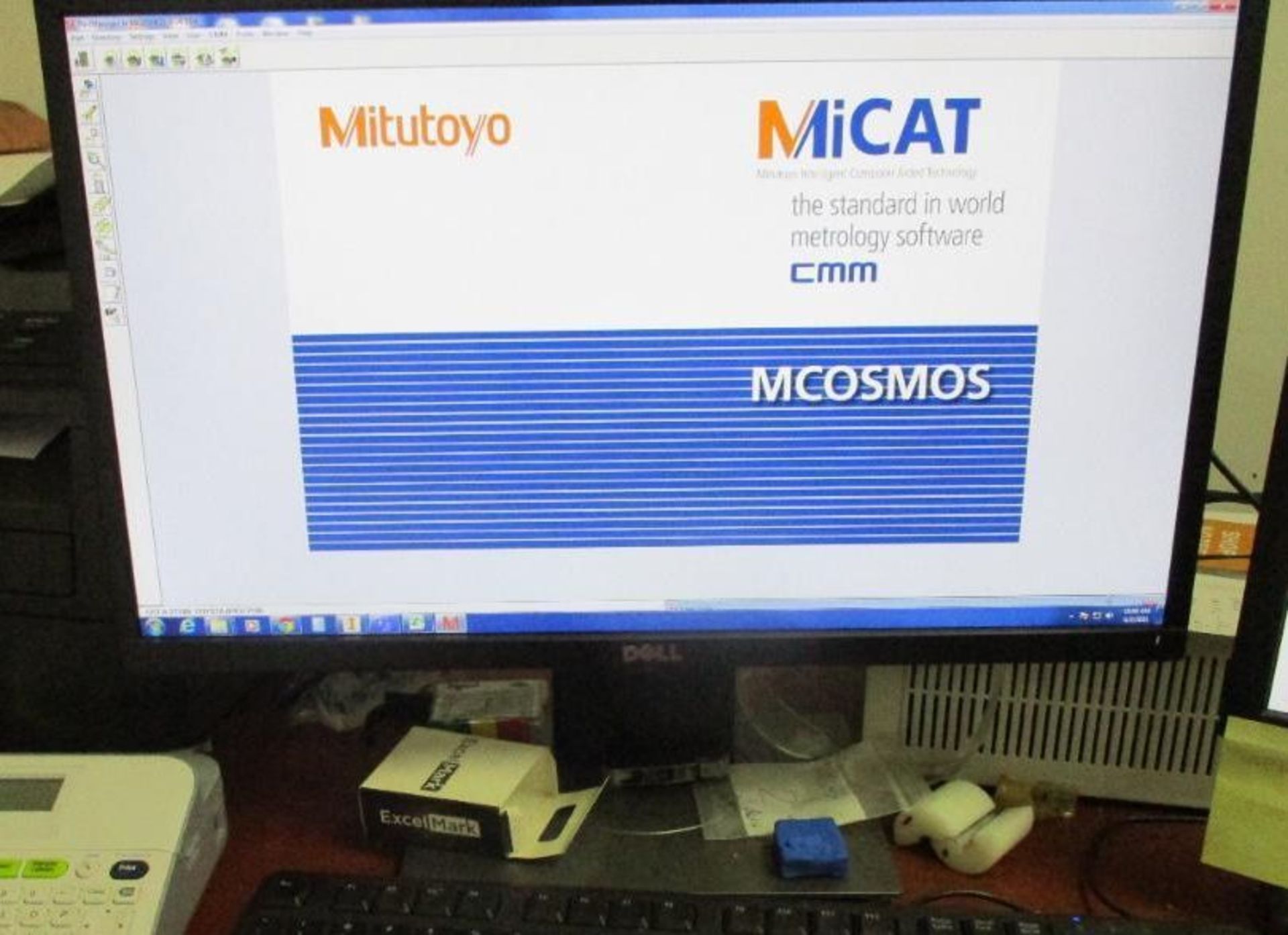 Mitutoyo Crysta Apex S 7106 DCC CMM, 27.3" x 39.4" x 23.4", MCosmos v4.1, PH-10MQ Probe, New 2015 - Image 4 of 5