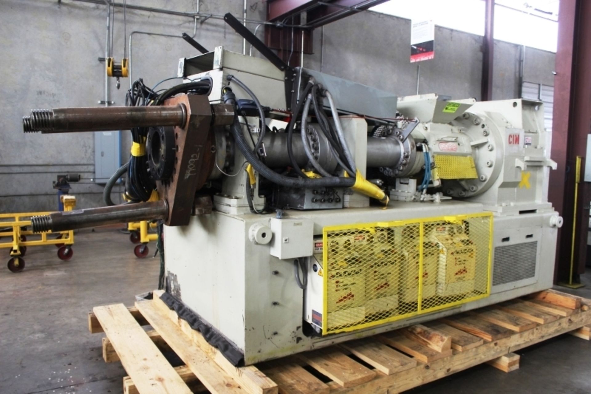 Cope EPT-120/16 Extruder, 4.7” diam., A-B PLC control, 16:1 L/D, 8000 kg, 1:40.2, 200 HP, New 2011 - Image 4 of 15