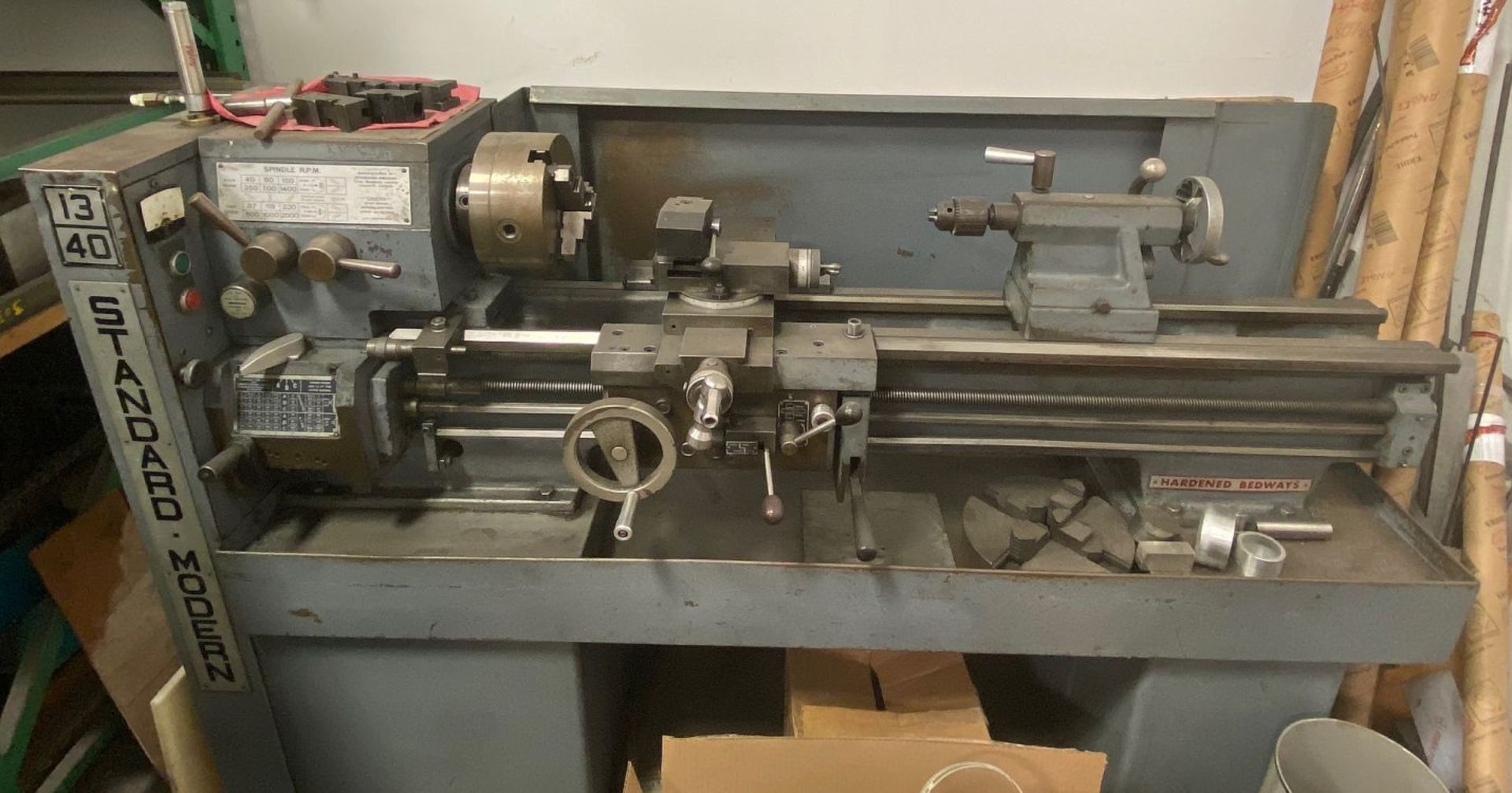 13" x 40" Stand Modern Engine Lathe