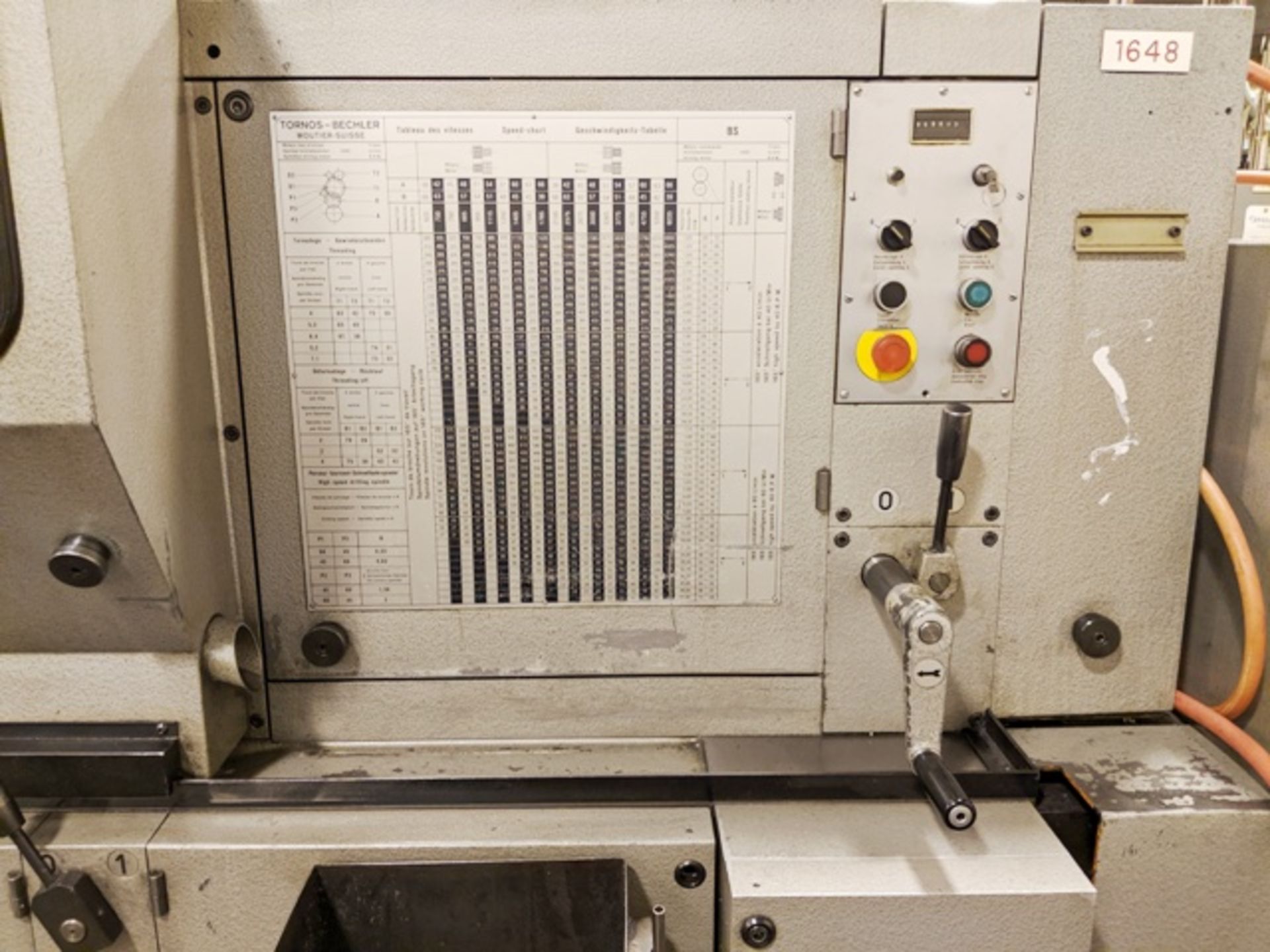 Tornos BS20, 21mm Max. Dia., Spindle Speeds to 6,000-RPM, 1-Sub Spindle, 8-Cross Slides, Monoblock - Image 4 of 6