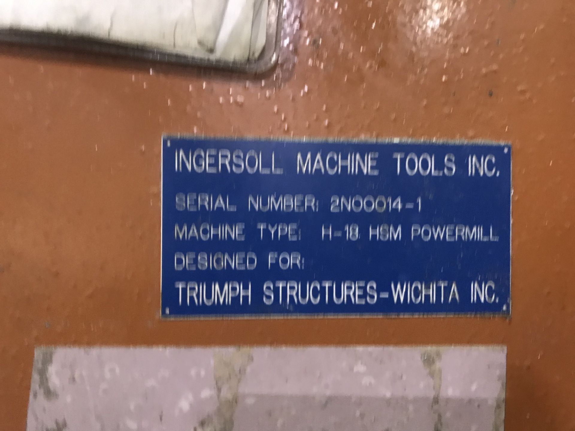 (2) Ingersoll H-18 HSM Powermill 5-Axis Horizontal Machining Center, Siemens CNC Control, 256" x 71" - Image 7 of 7