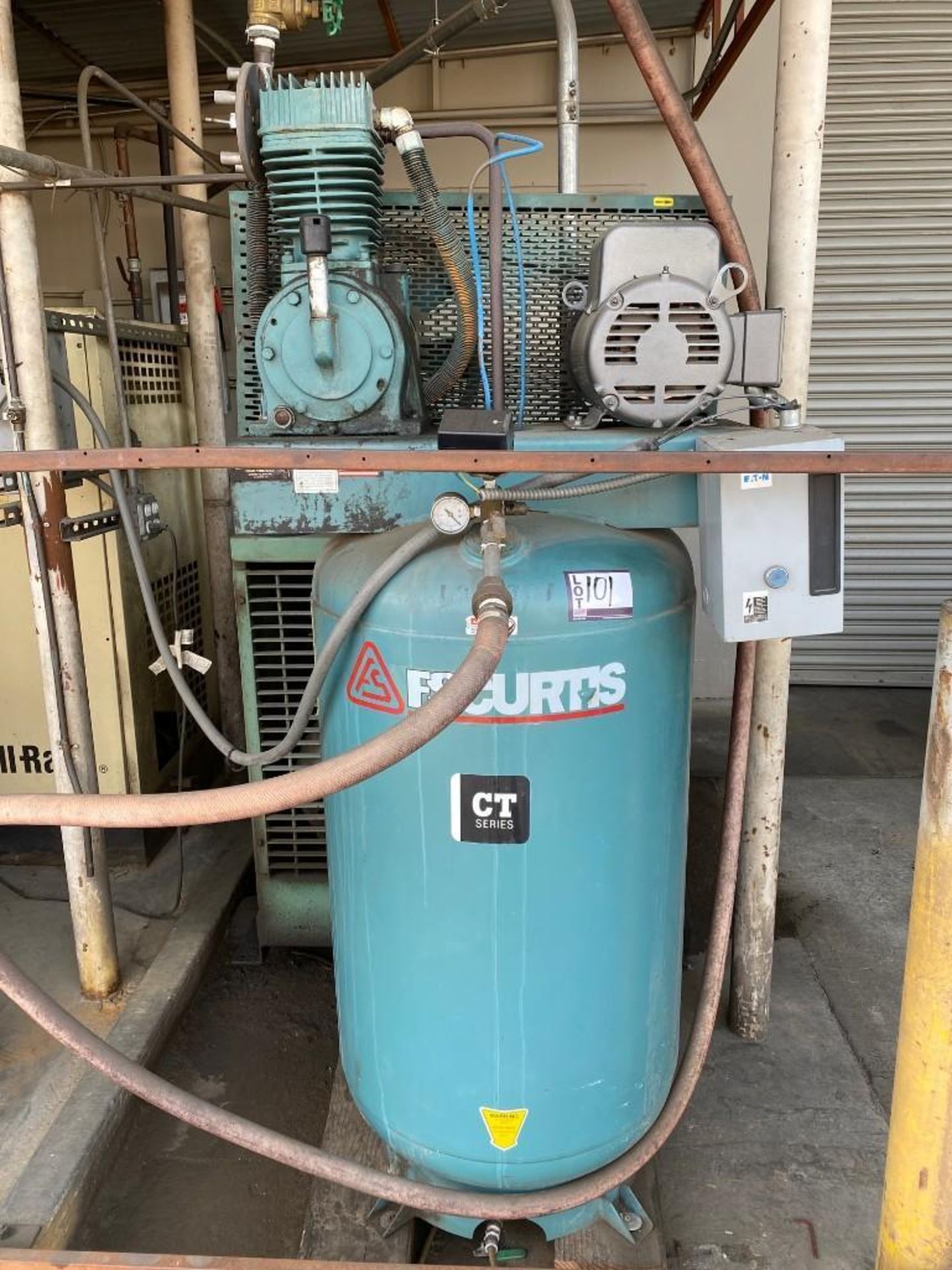 FS Curtis CT-55 5 HP Air Compressor 80 Gal. Tank