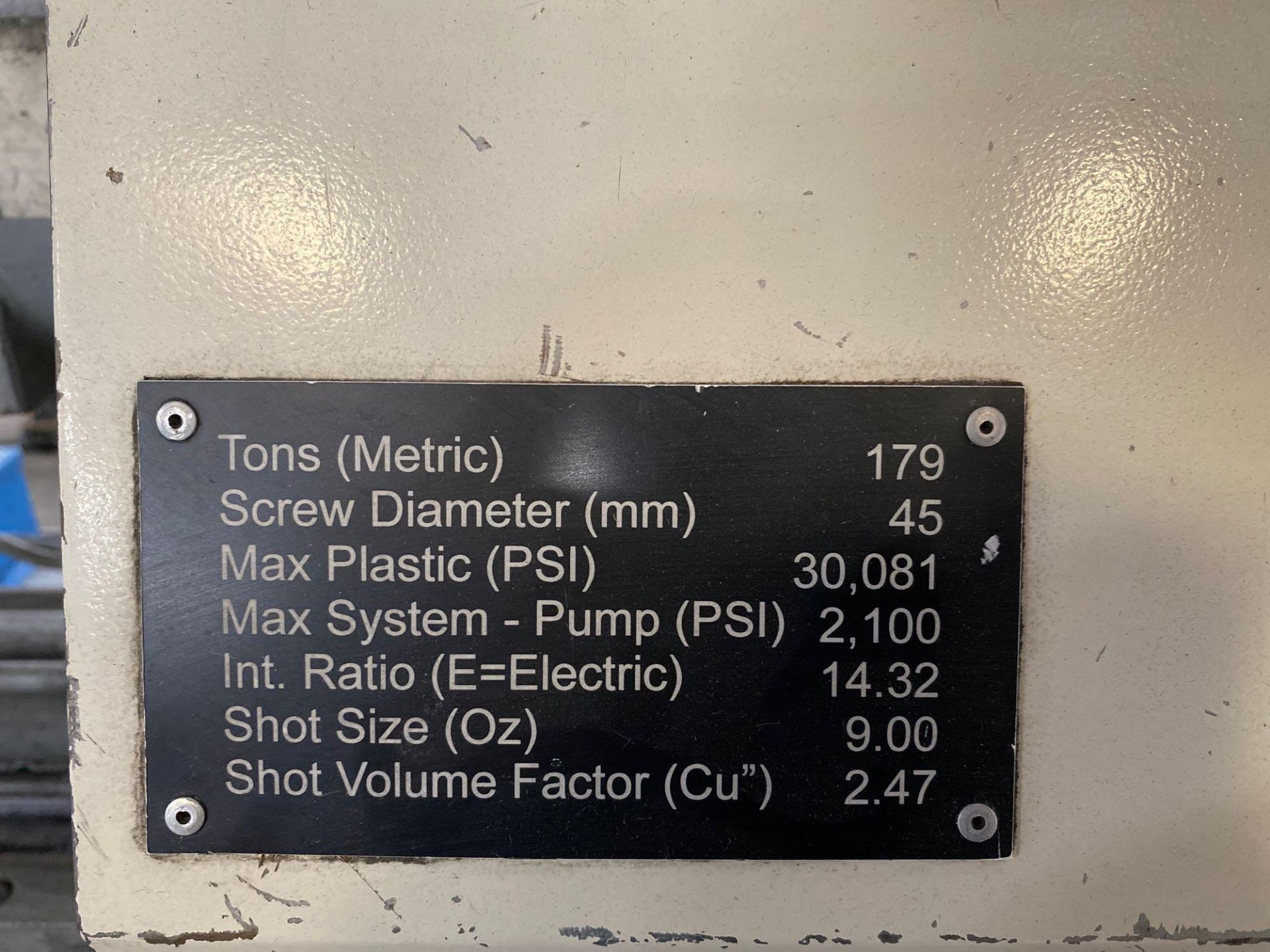 200 TON 14.8 OZ NISSEI MODEL FN4000-36A INJECTION MOLDING MACHINE, S/N S18R171, MFG 1997 - Image 13 of 16