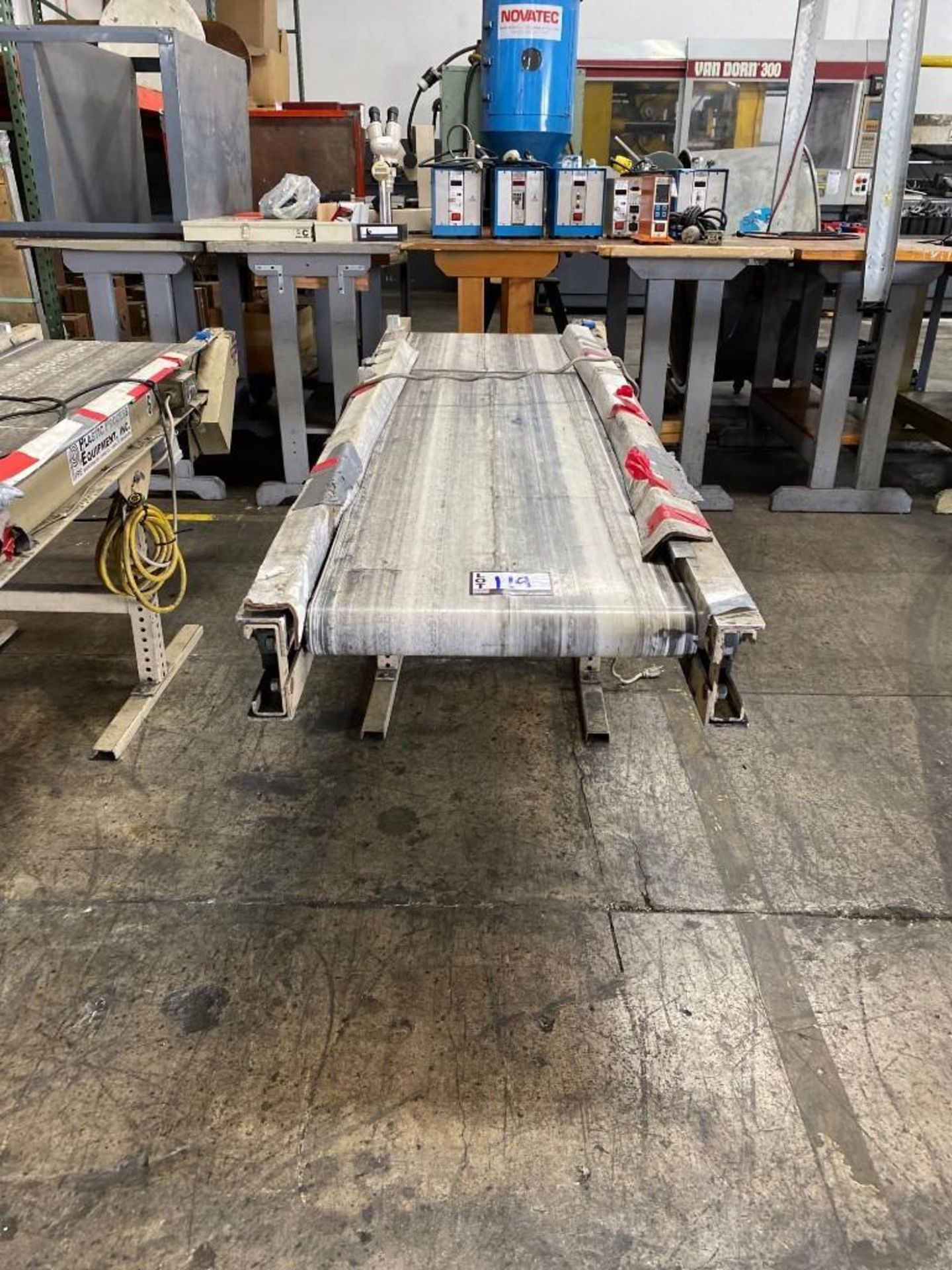 Plastic Process Equipment 72”x 18” Conveyor
