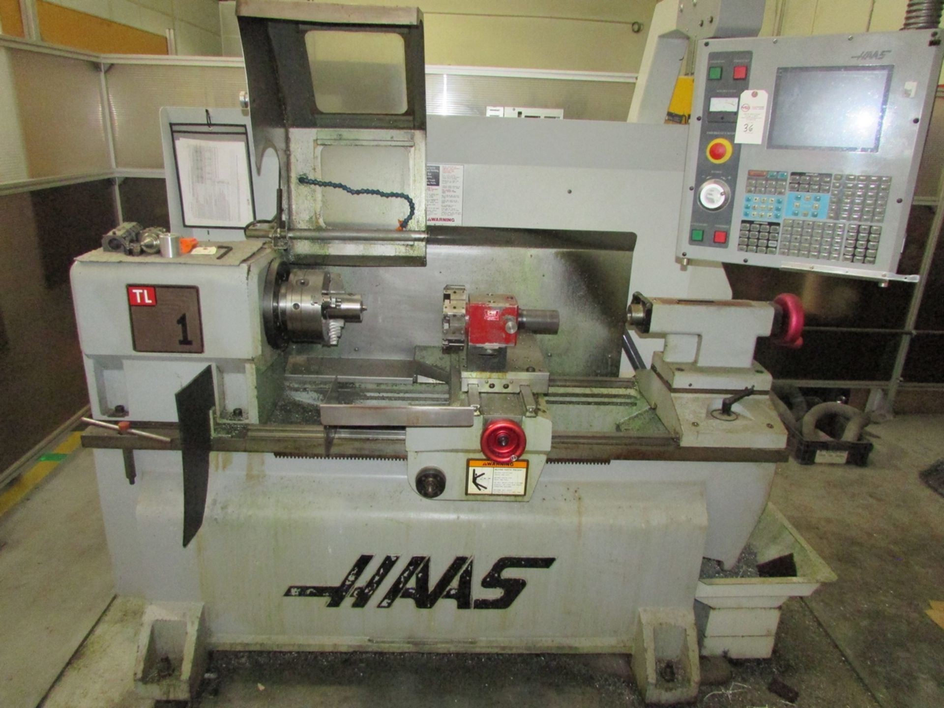 Haas TL1 Tool Room CNC Lathe (2004) - Image 4 of 38