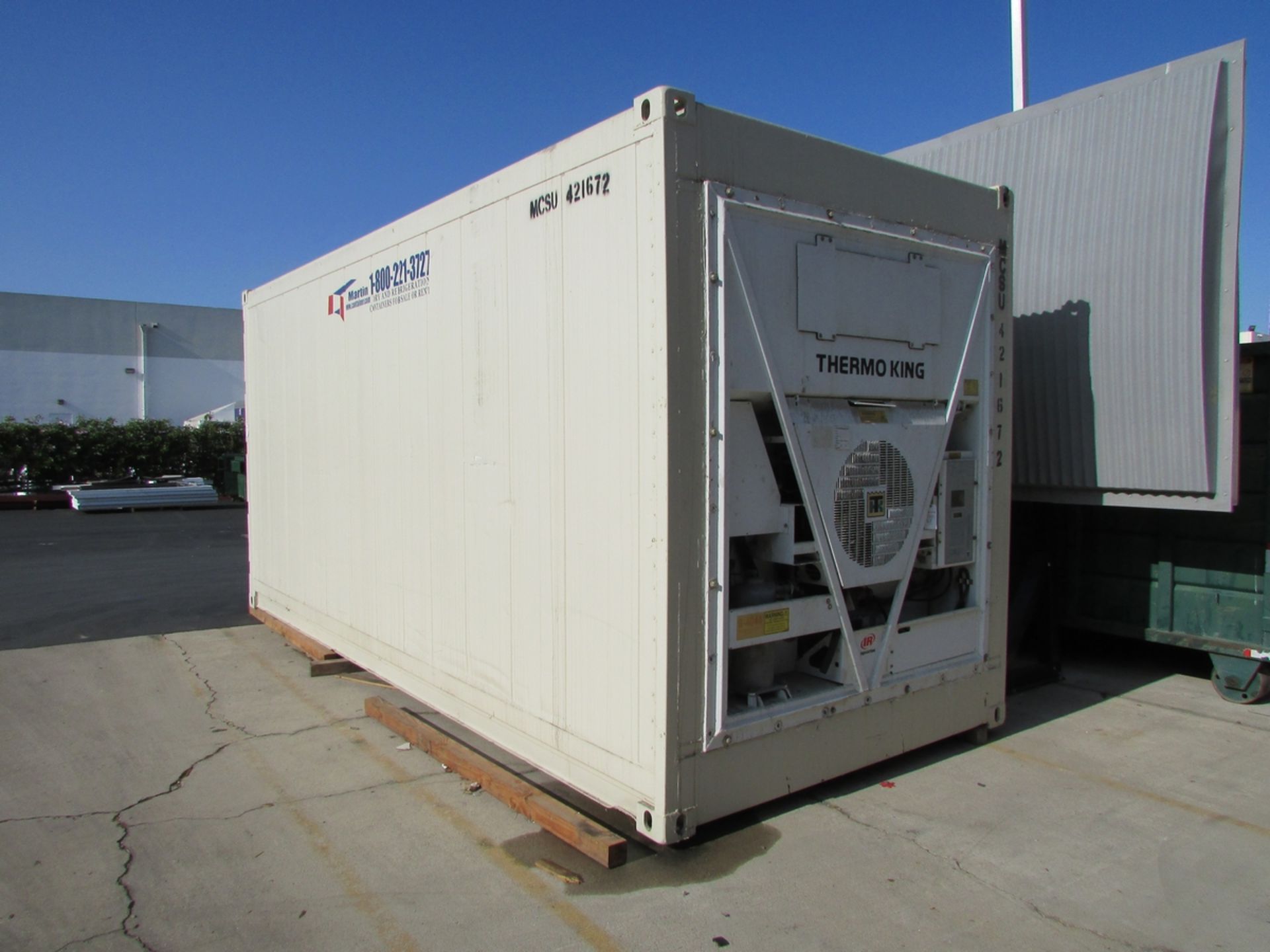 Martin 20' Dry Refrigerated Shipping Container (2006) - Image 6 of 22