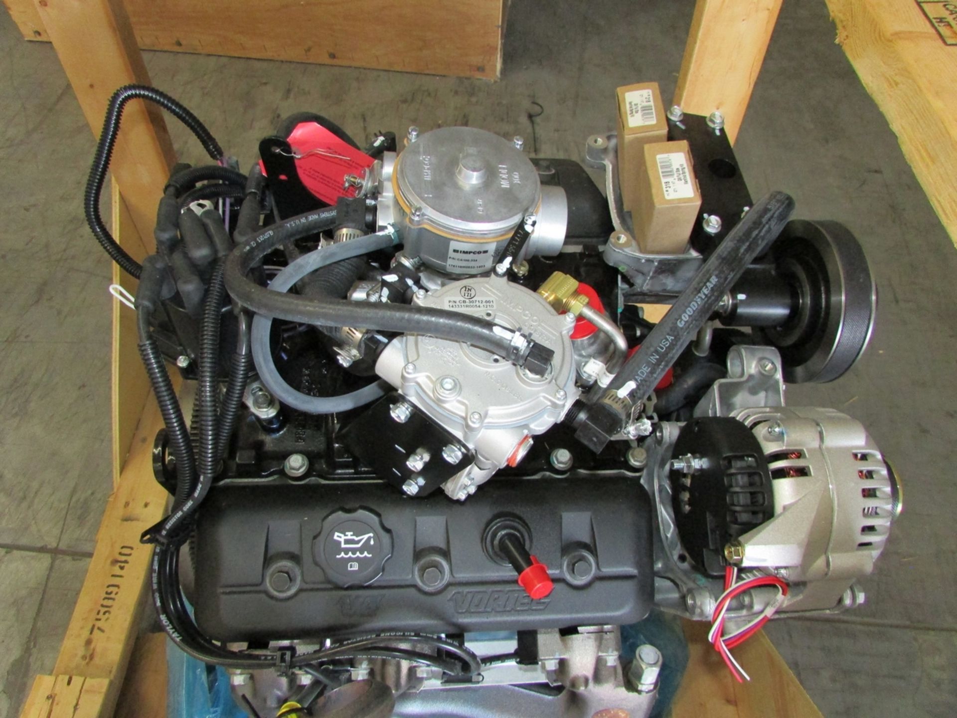 Unused GM LT90L43-P102 Vortec V6 4.3L Forklift/Genset Engine - Image 10 of 20