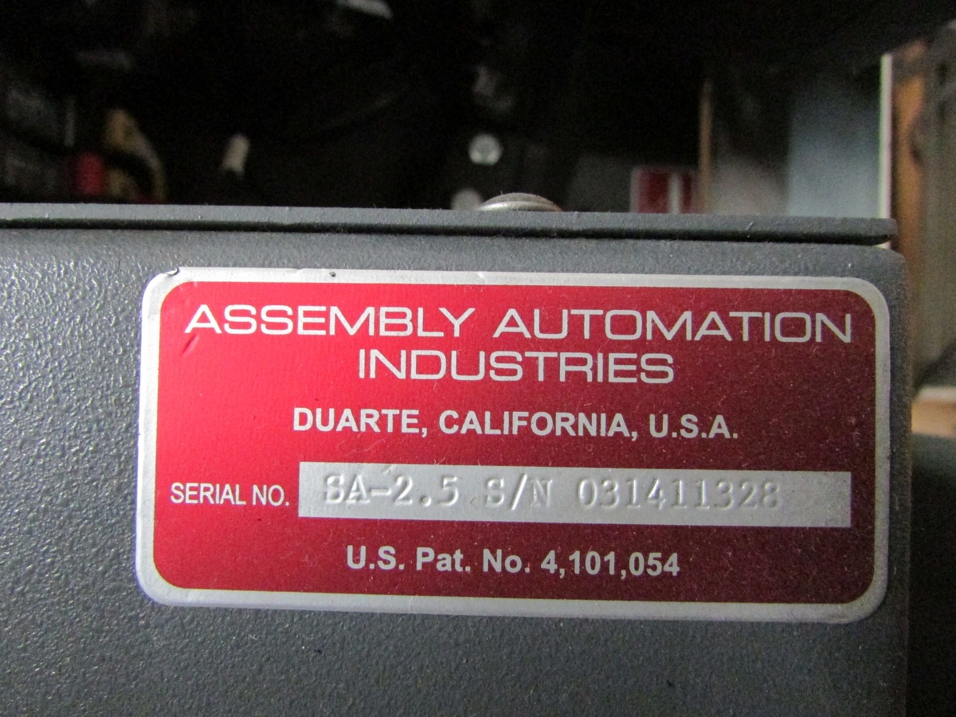 Assembly Automation Automatic Screw Feed Pneumatic Driving System - Image 20 of 20