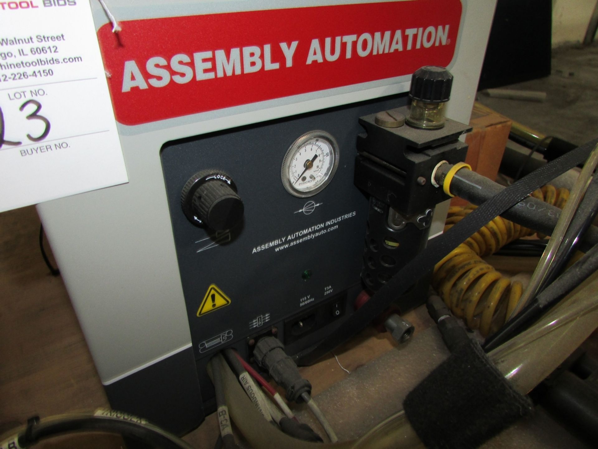 Assembly Automation Automatic Screw Feed Pneumatic Driving System - Image 23 of 24