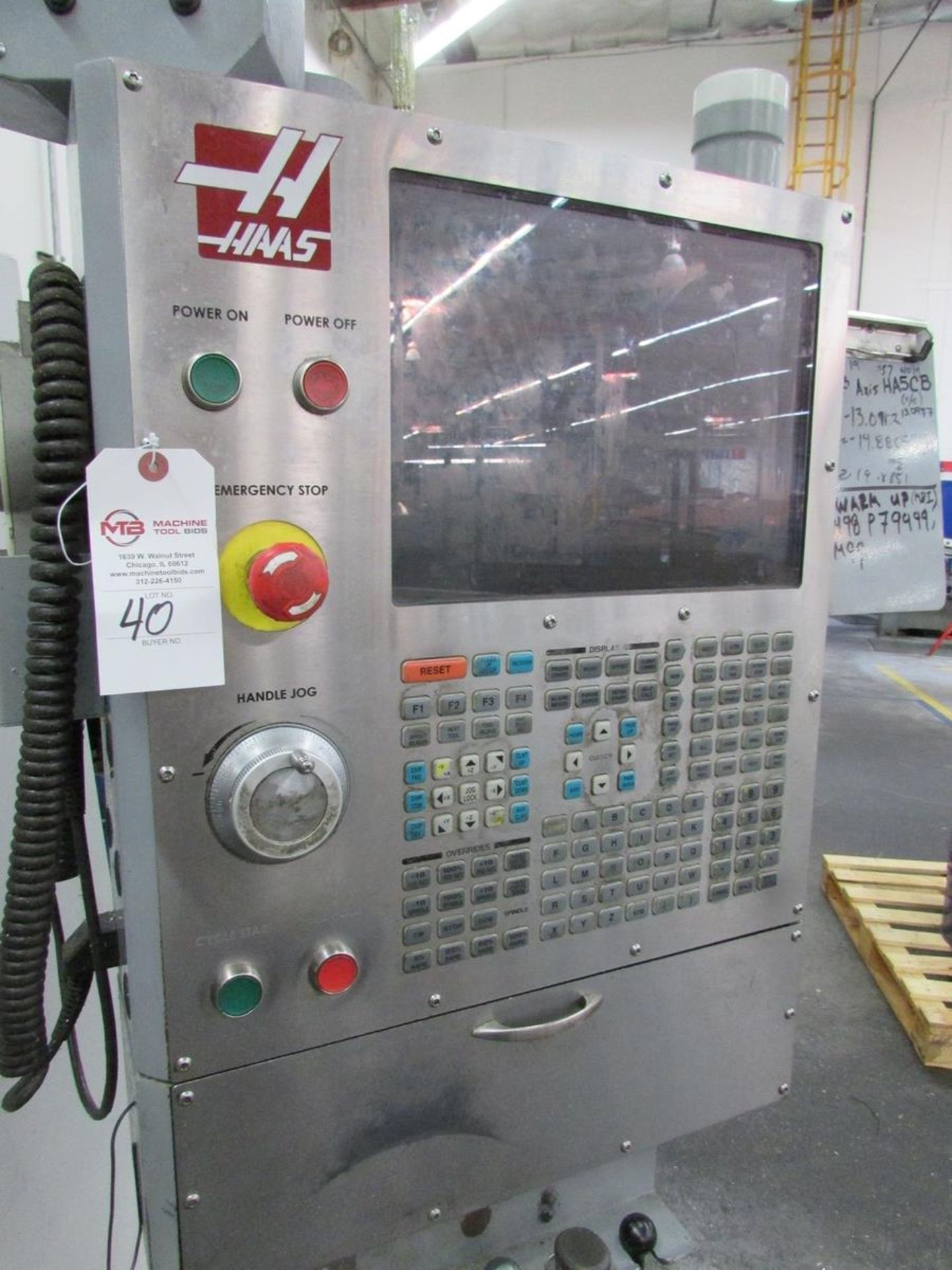 Haas VF2D Vertical CNC Machining Center (2007) - Image 25 of 48