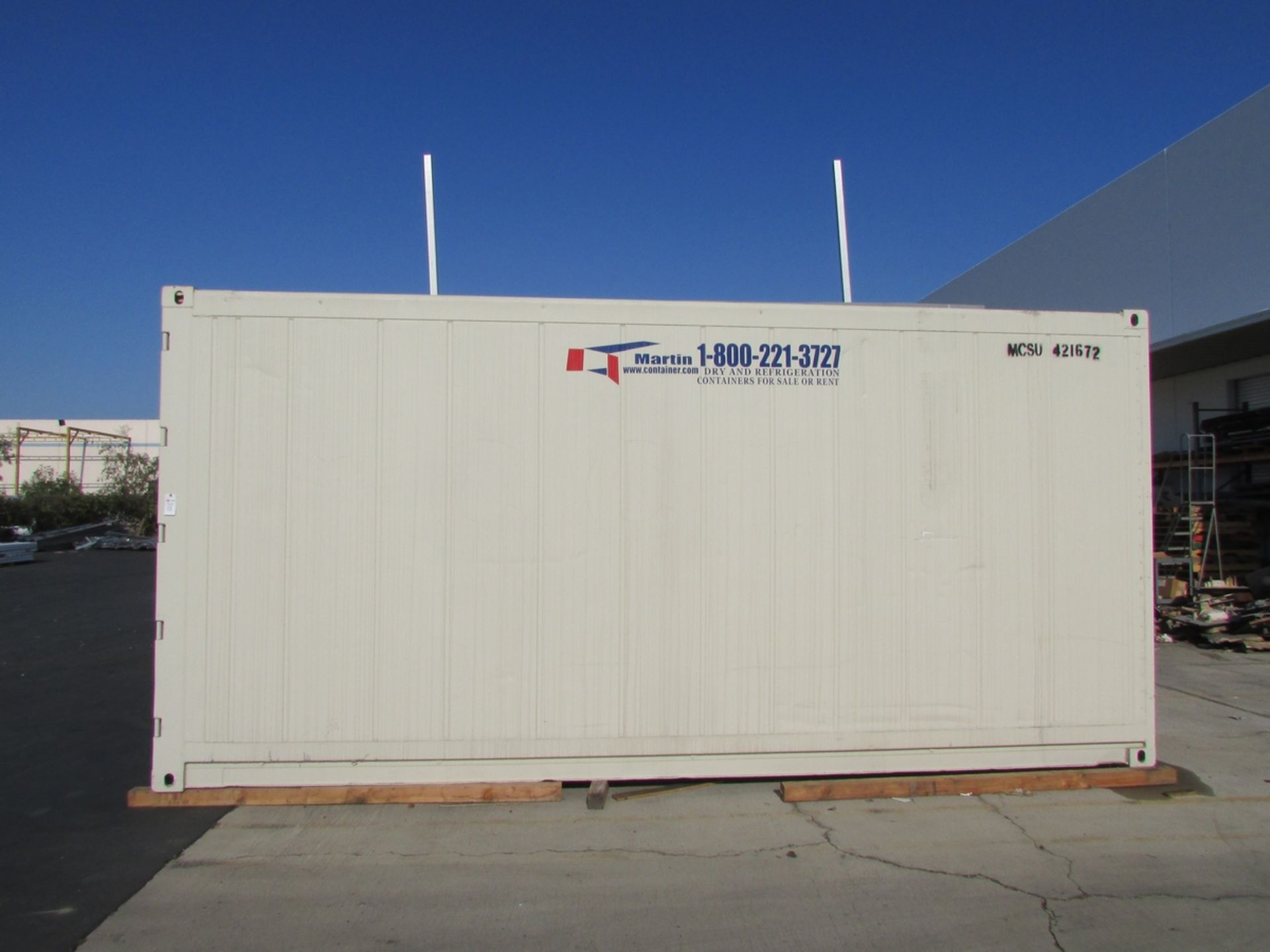 Martin 20' Dry Refrigerated Shipping Container (2006) - Image 4 of 22