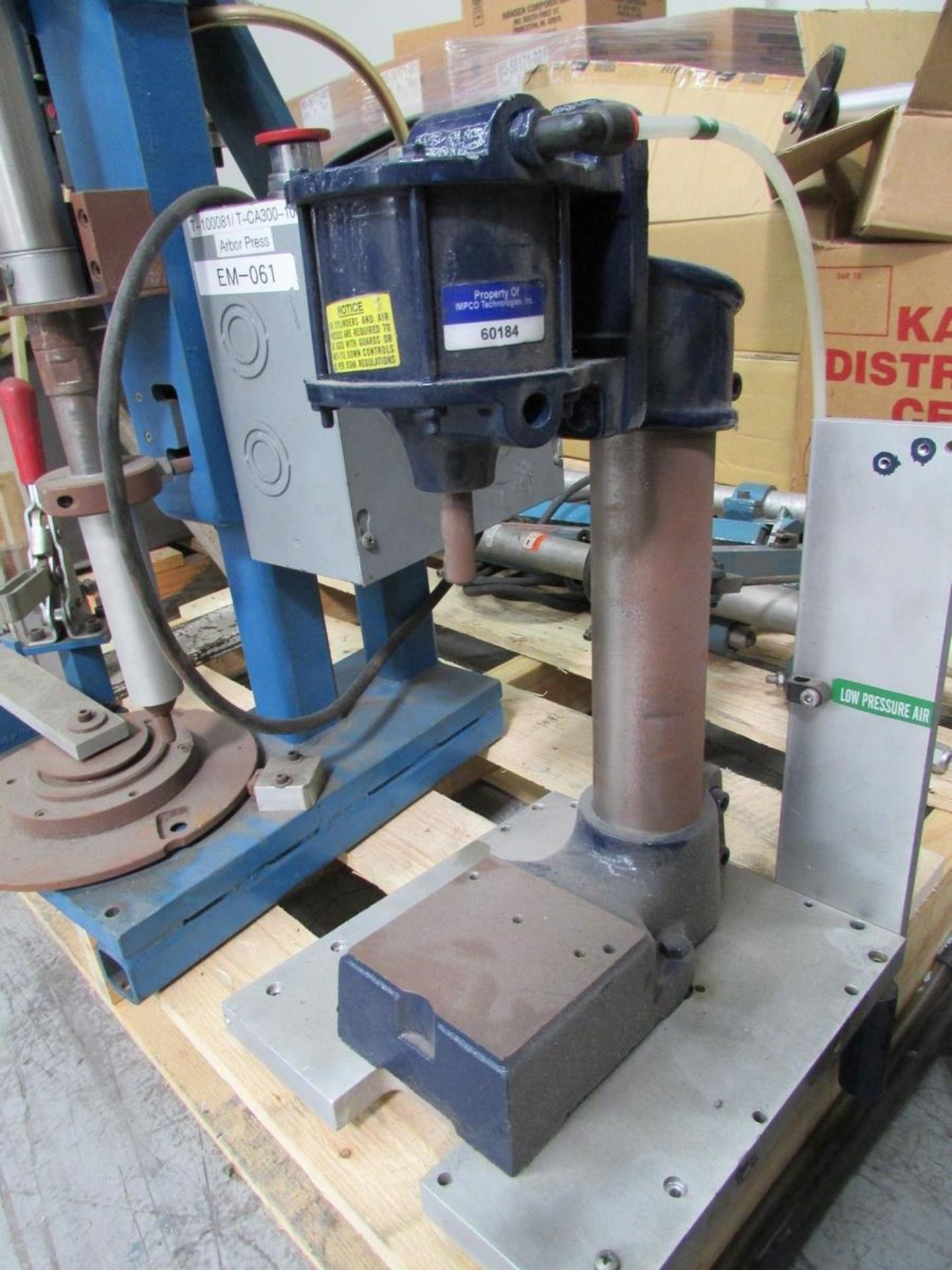 (3) Assorted Pneumatic Arbor Presses - Image 21 of 24