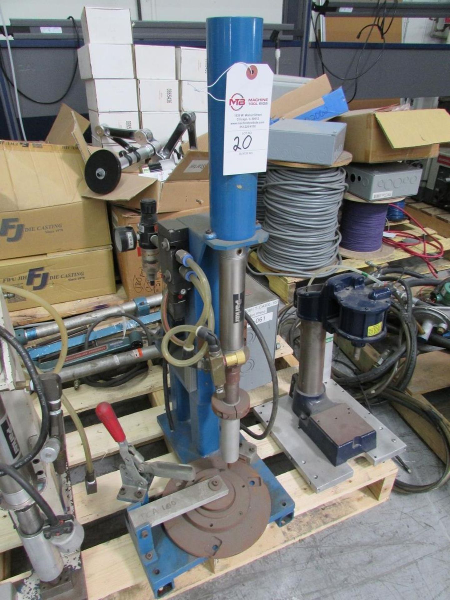 (3) Assorted Pneumatic Arbor Presses - Image 12 of 24