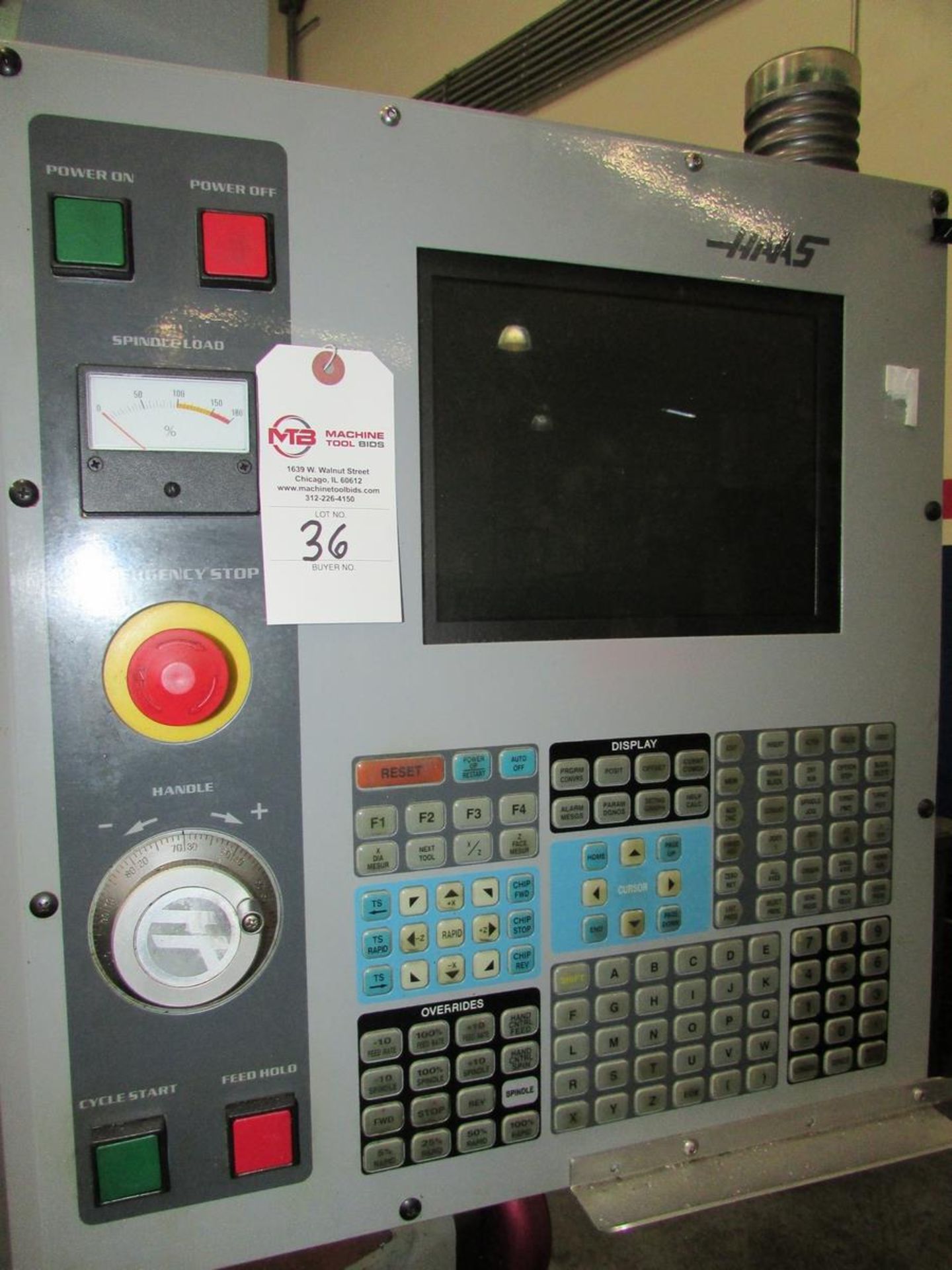 Haas TL1 Tool Room CNC Lathe (2004) - Image 25 of 38