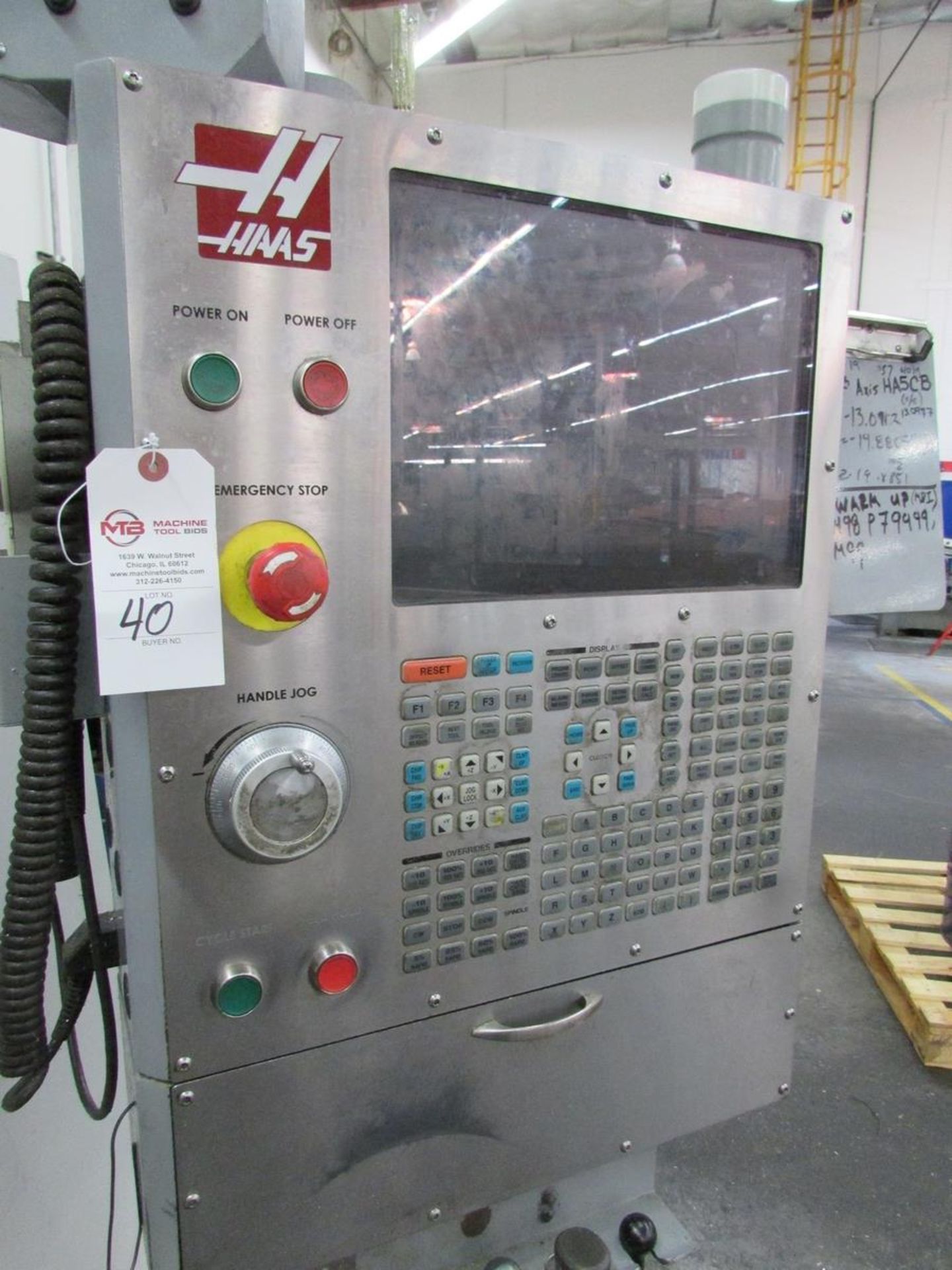 Haas VF2D Vertical CNC Machining Center (2007) - Image 26 of 48