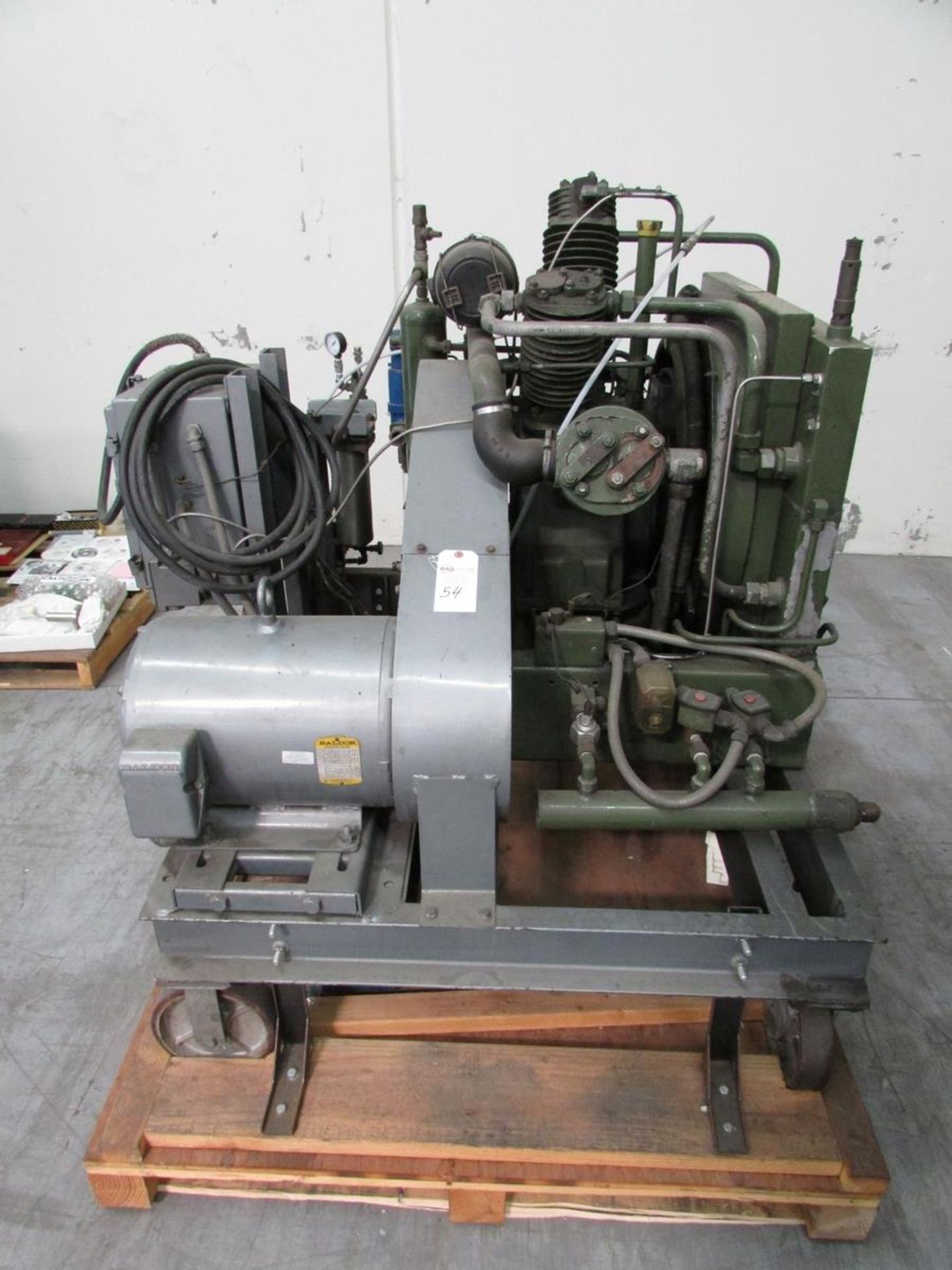 American Bristol IND Inc SKD3S50E3 20HP Multi-Stage Portable Air Compressor - Image 6 of 22