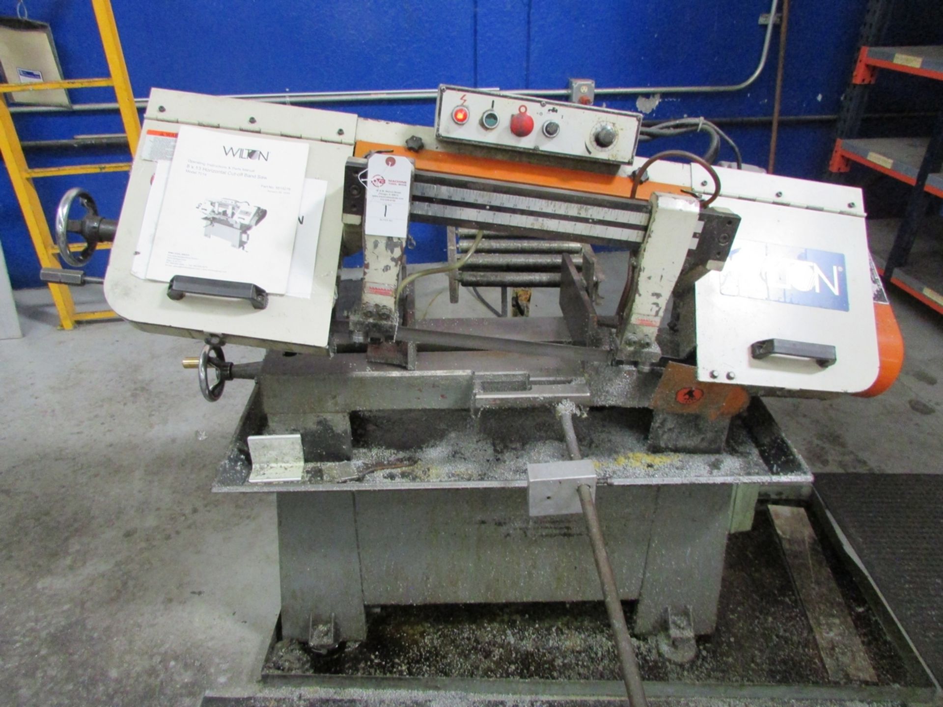 Wilton 7014 8"x13" Horizontal Bandsaw - Image 4 of 21