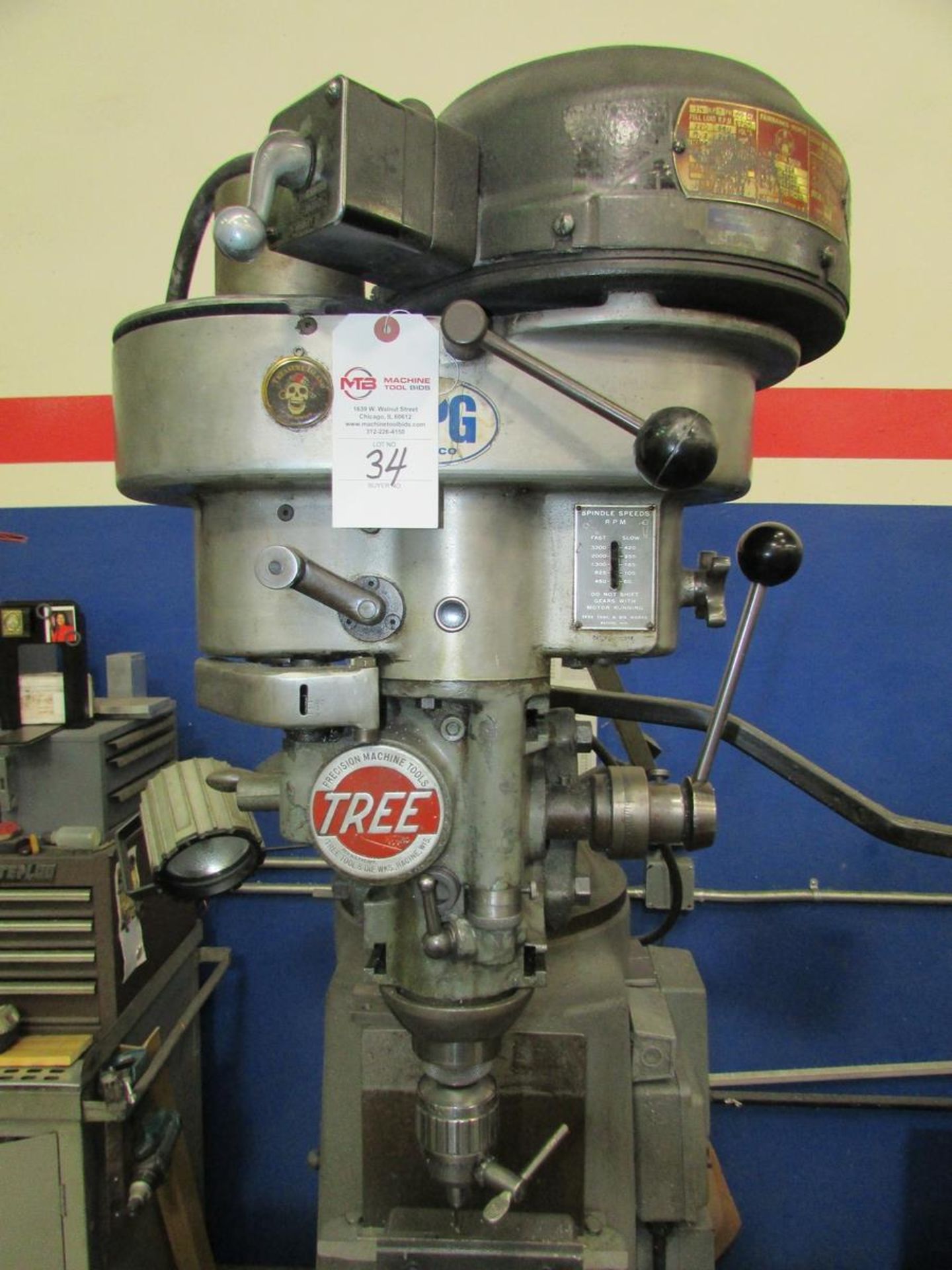 2UVR Vertical Milling Machine - Image 10 of 30