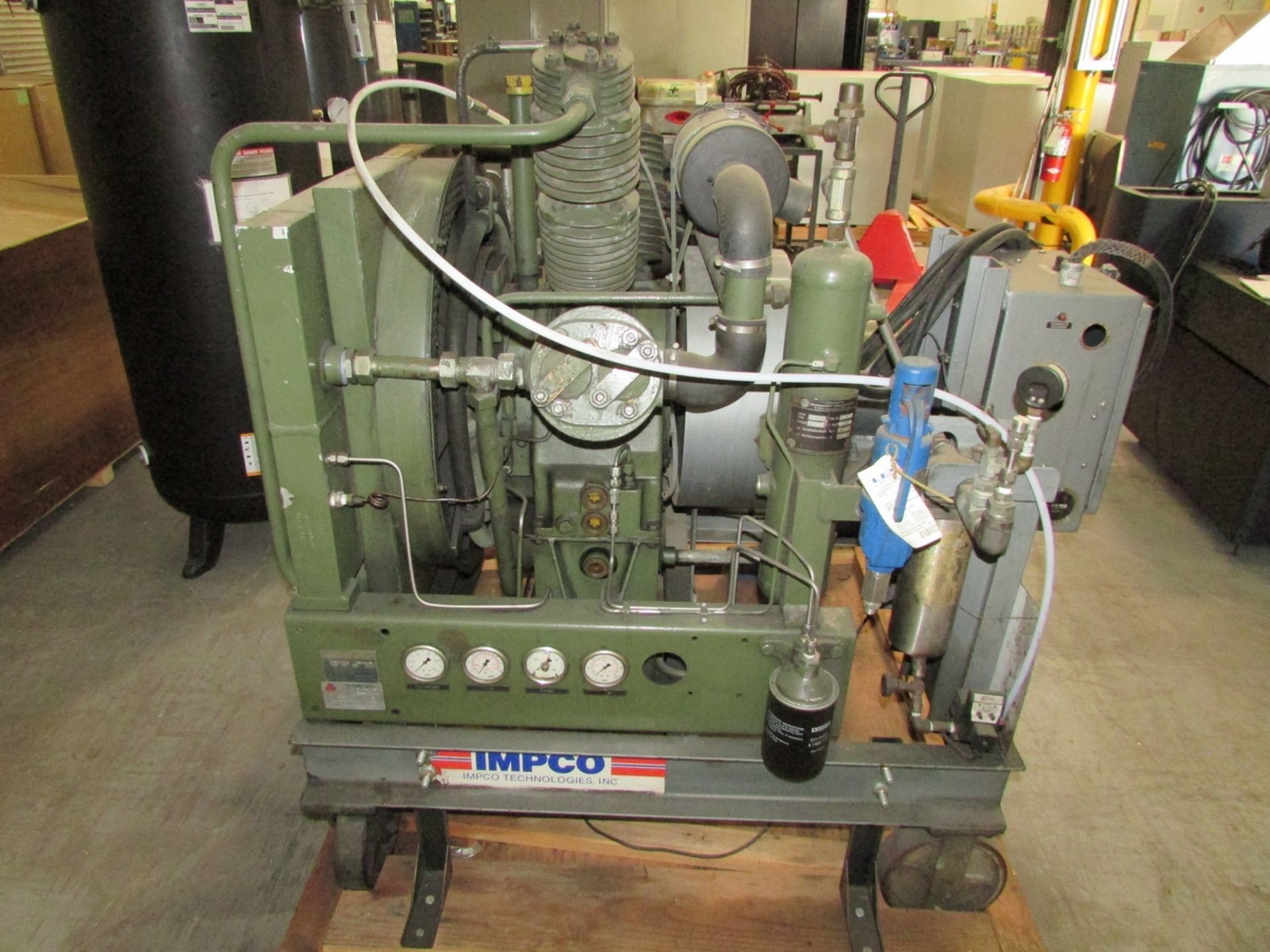 American Bristol IND Inc SKD3S50E3 20HP Multi-Stage Portable Air Compressor - Image 14 of 22