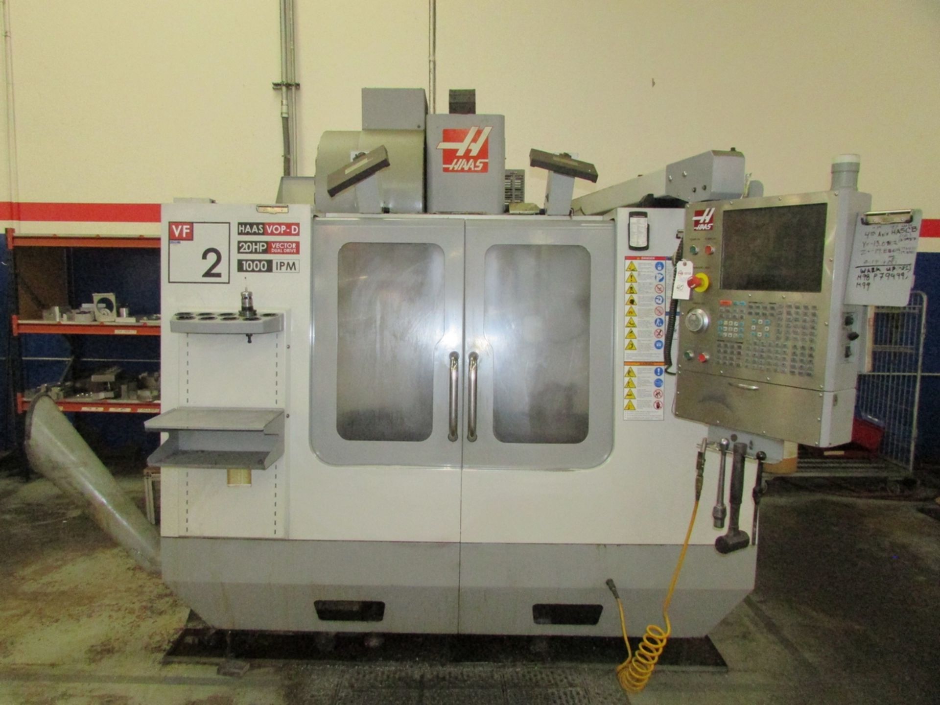 Haas VF2D Vertical CNC Machining Center (2007) - Image 4 of 48