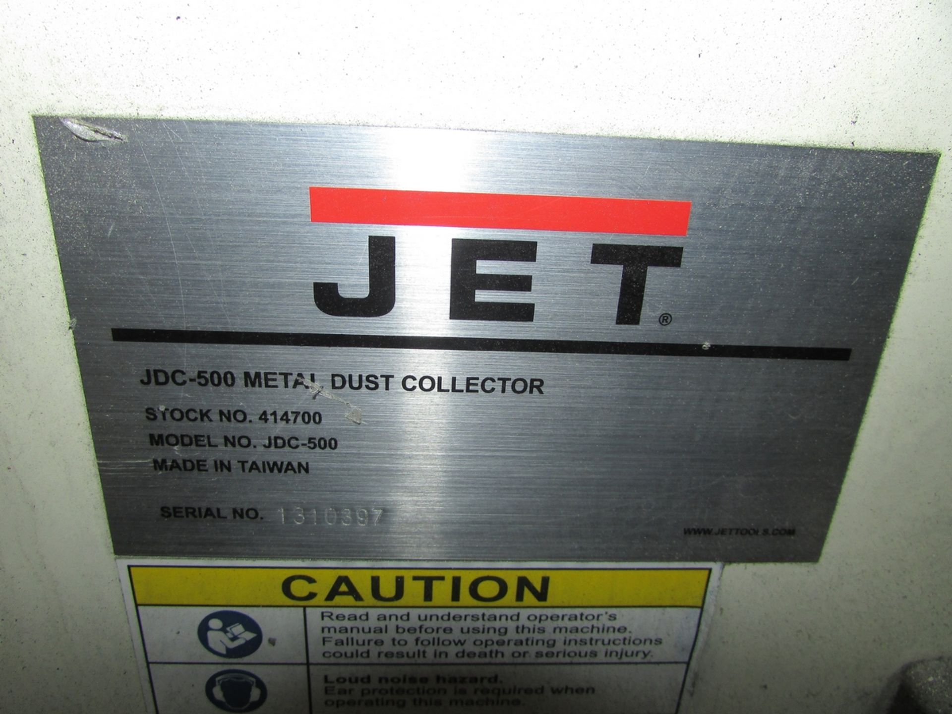 Jet JDC-500 Metal Dust Collector - Image 11 of 12