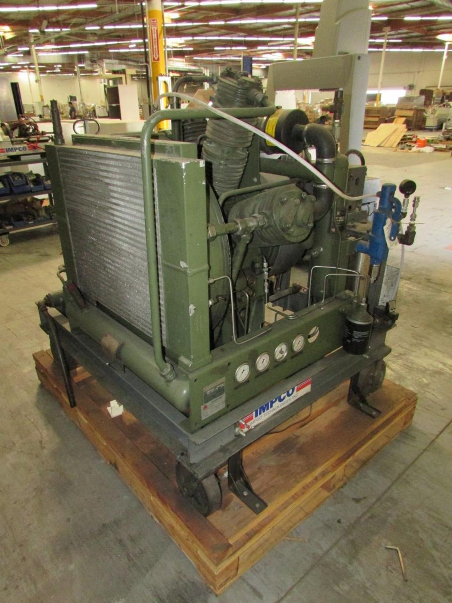 American Bristol IND Inc SKD3S50E3 20HP Multi-Stage Portable Air Compressor - Image 12 of 22